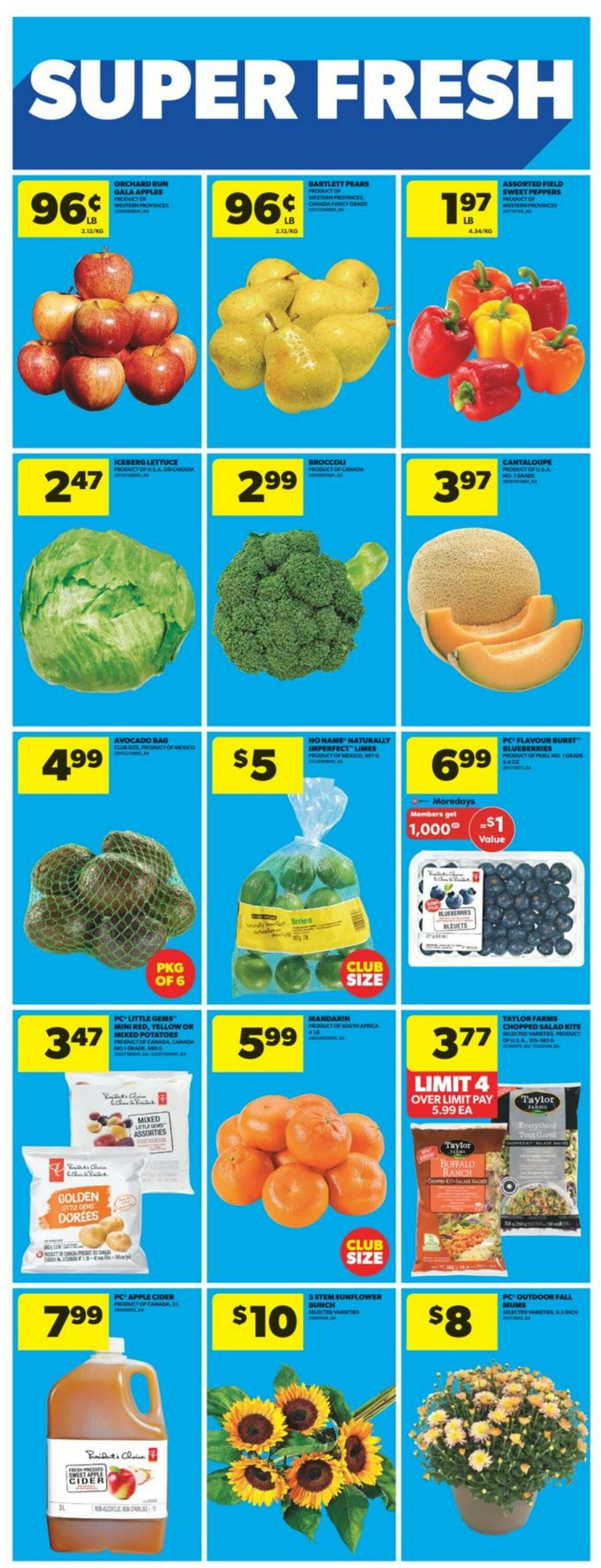 Flyer Real Canadian Superstore 19.09.2024 - 25.09.2024