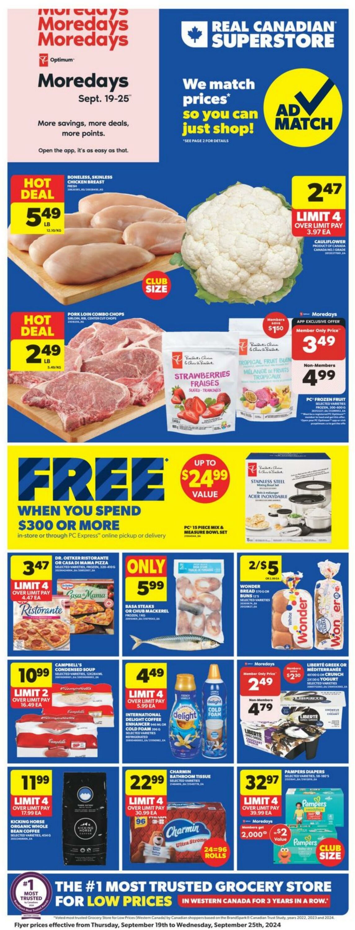 Flyer Real Canadian Superstore 19.09.2024 - 25.09.2024