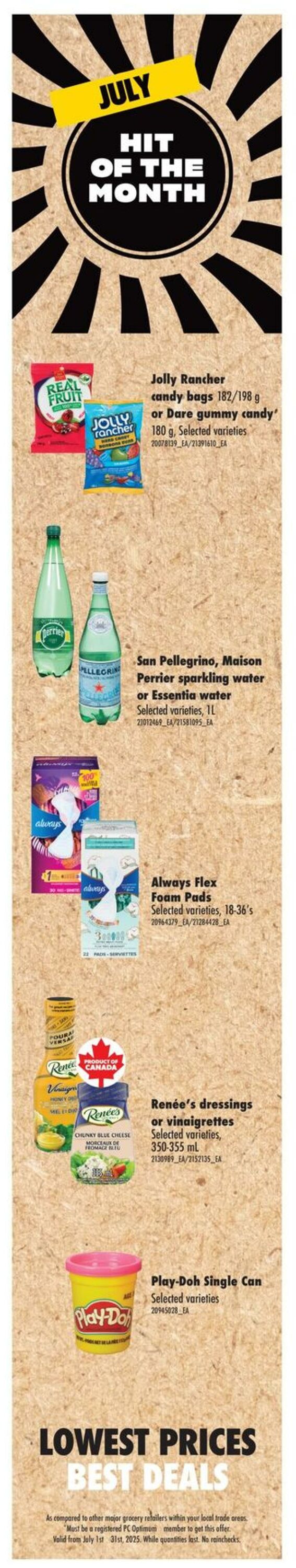 Flyer Real Canadian Superstore 03.07.2025 - 09.07.2025