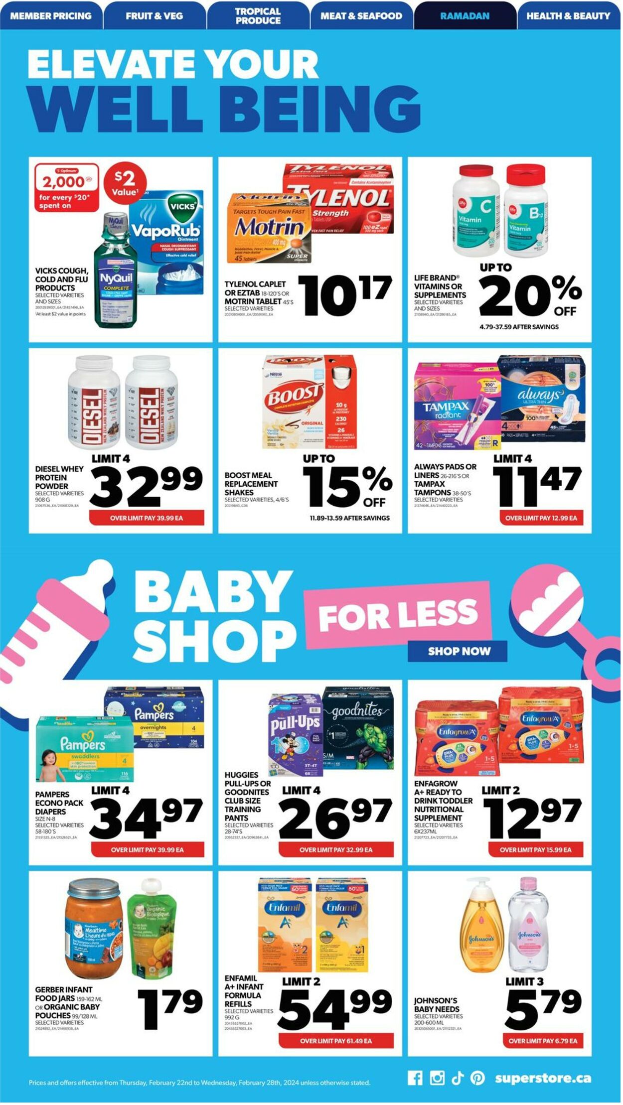 Flyer Real Canadian Superstore 22.02.2024 - 28.02.2024