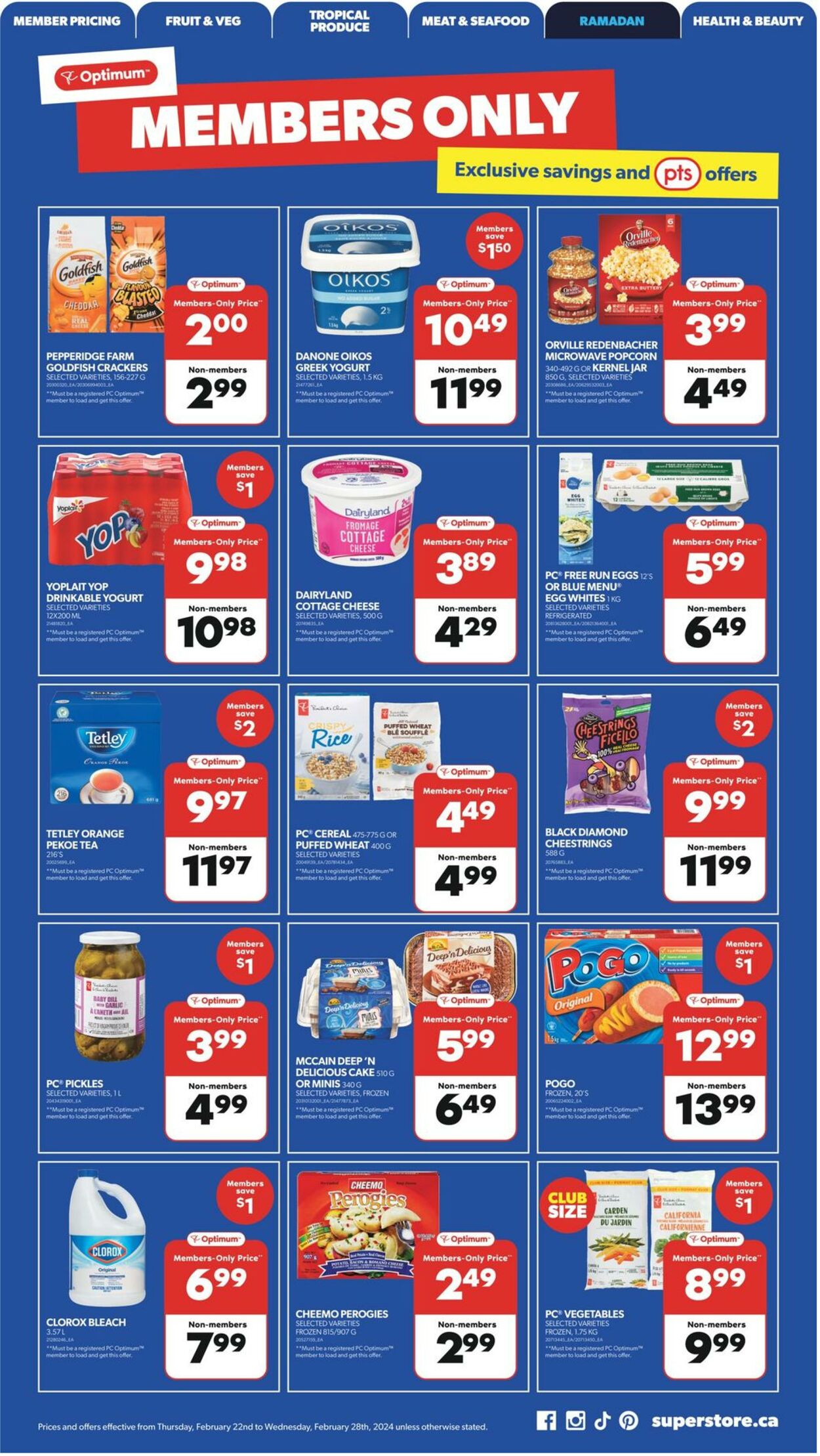 Flyer Real Canadian Superstore 22.02.2024 - 28.02.2024