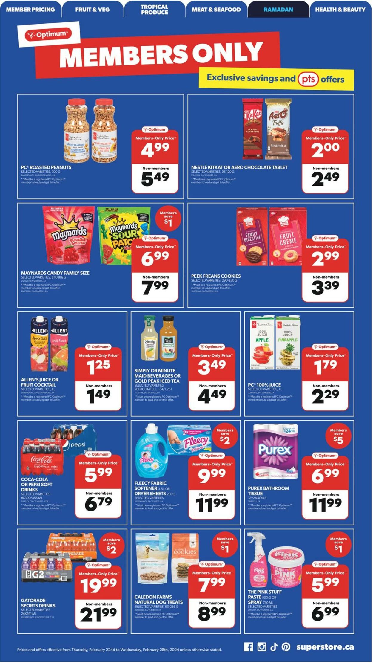 Flyer Real Canadian Superstore 22.02.2024 - 28.02.2024