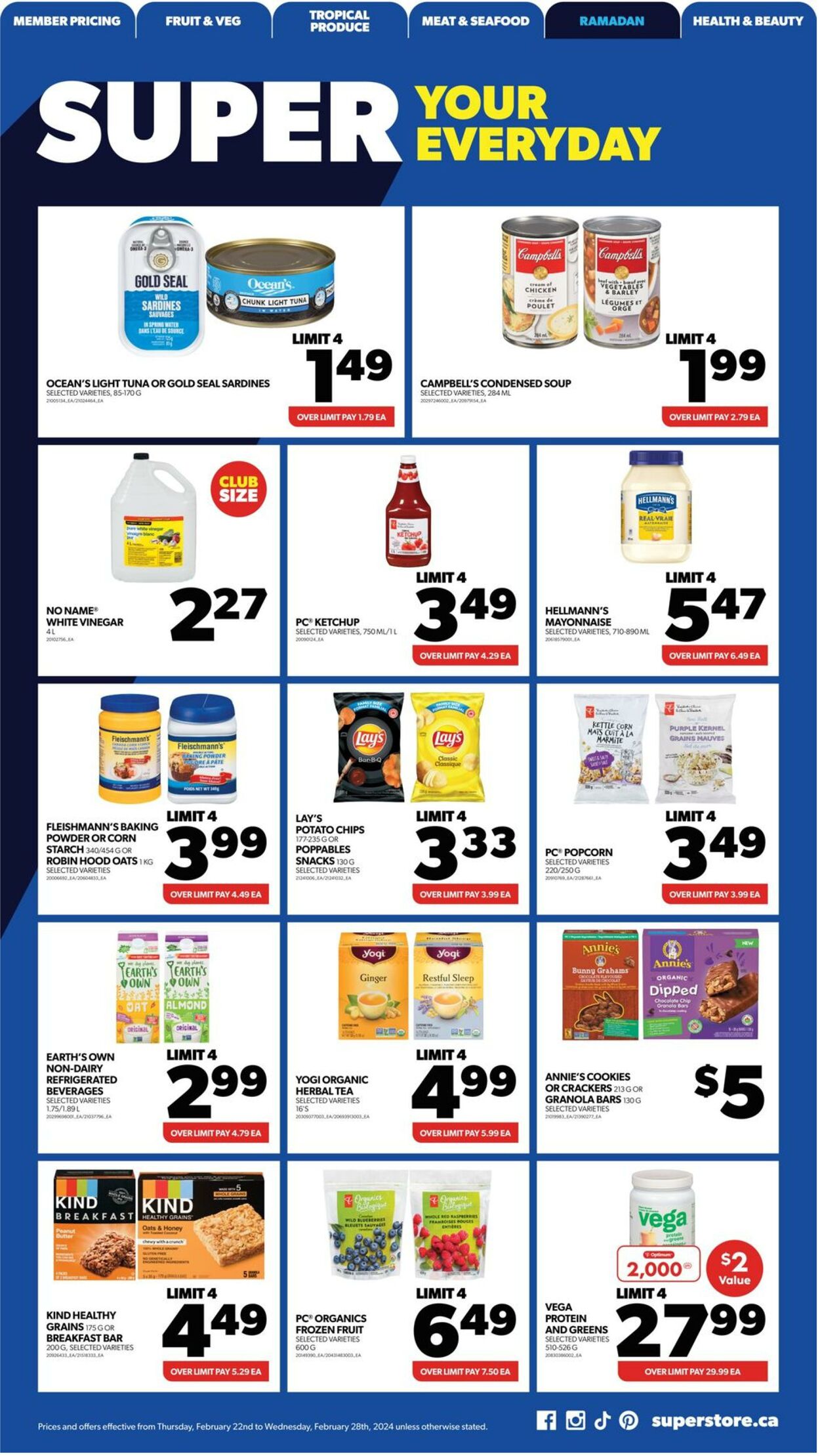 Flyer Real Canadian Superstore 22.02.2024 - 28.02.2024