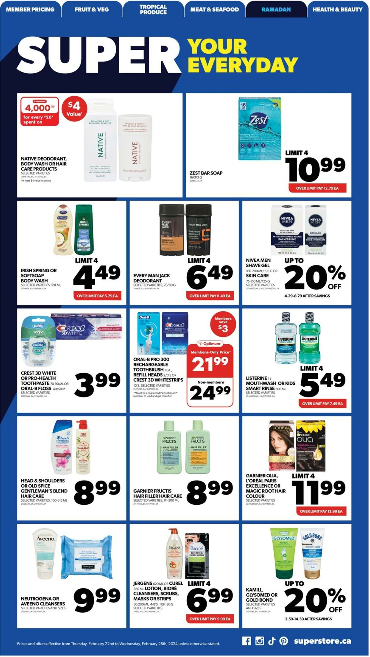 Flyer Real Canadian Superstore 22.02.2024 - 28.02.2024