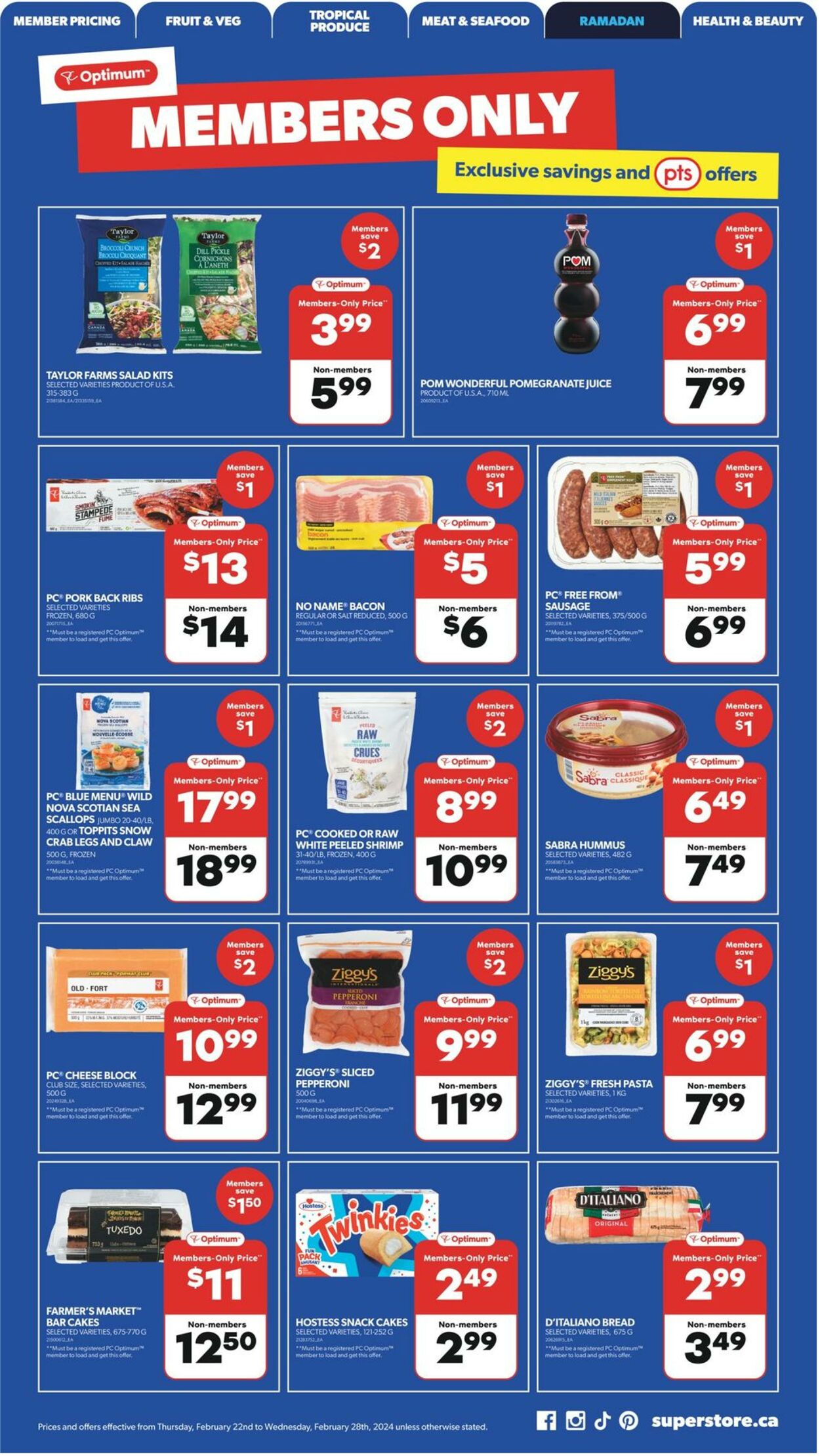 Flyer Real Canadian Superstore 22.02.2024 - 28.02.2024