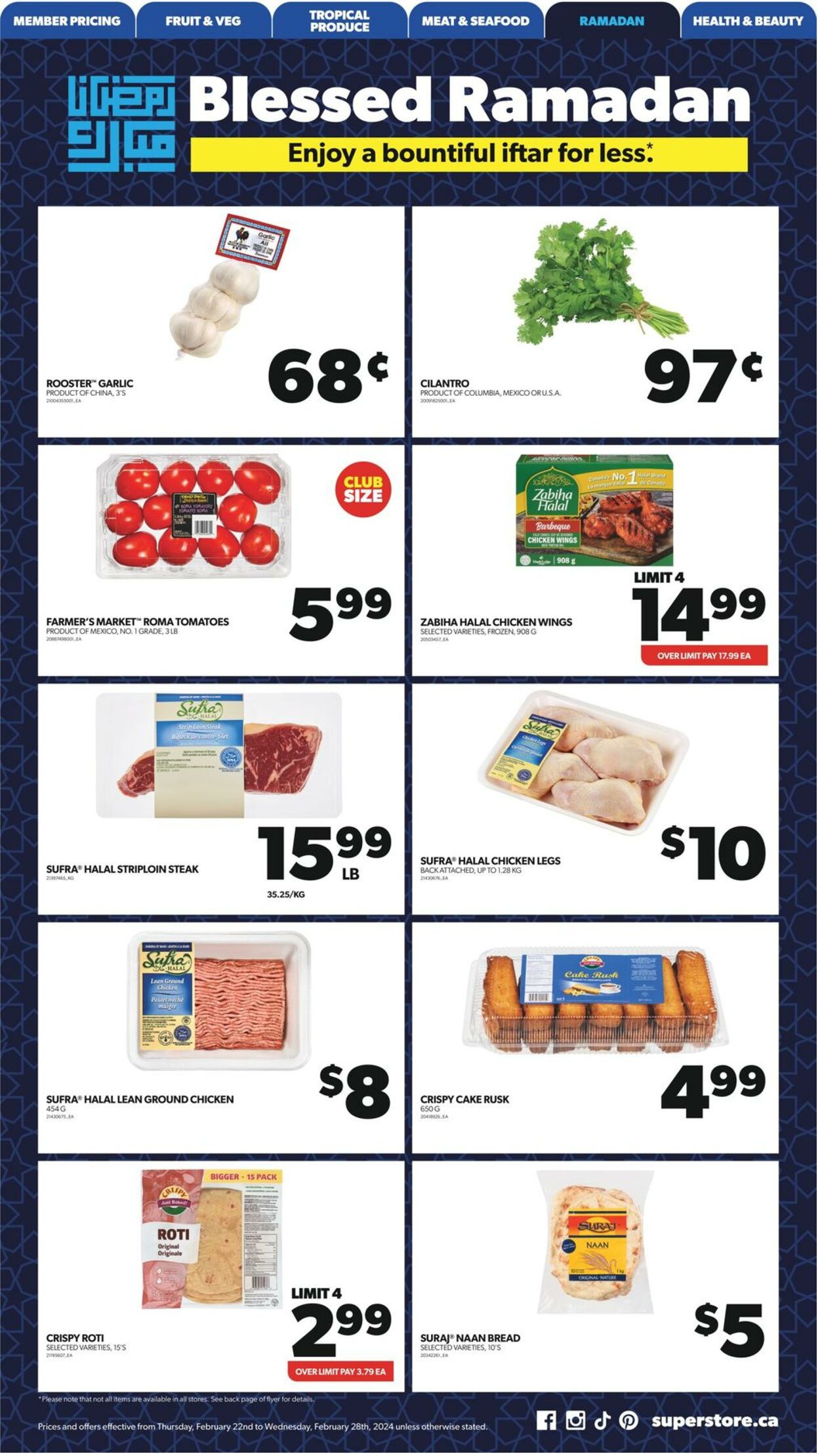 Flyer Real Canadian Superstore 22.02.2024 - 28.02.2024