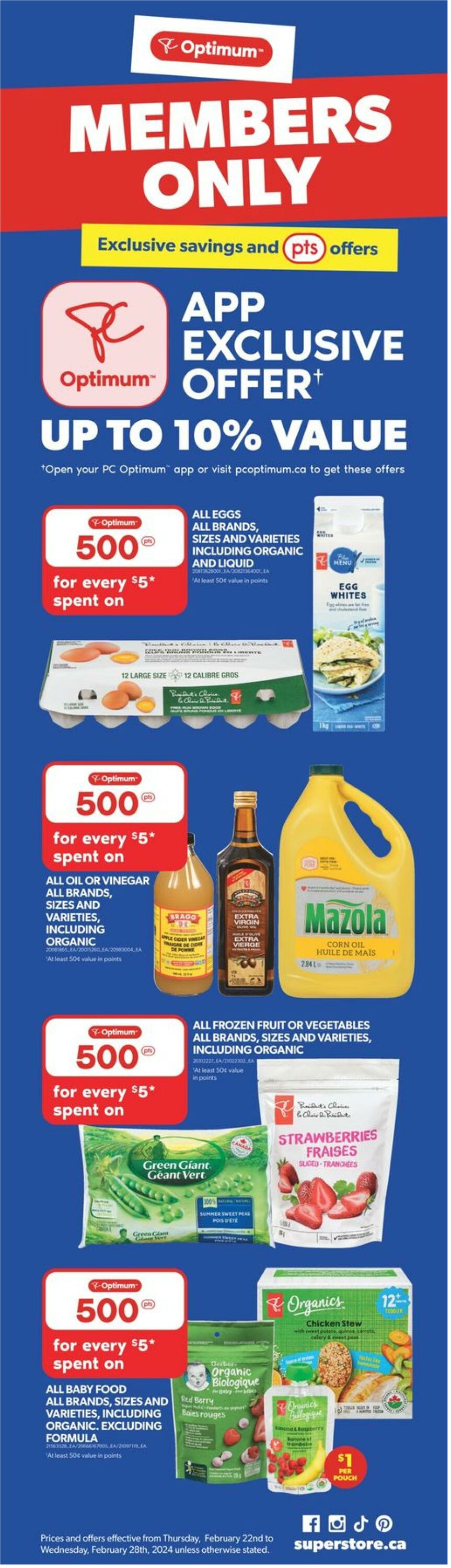 Flyer Real Canadian Superstore 22.02.2024 - 28.02.2024