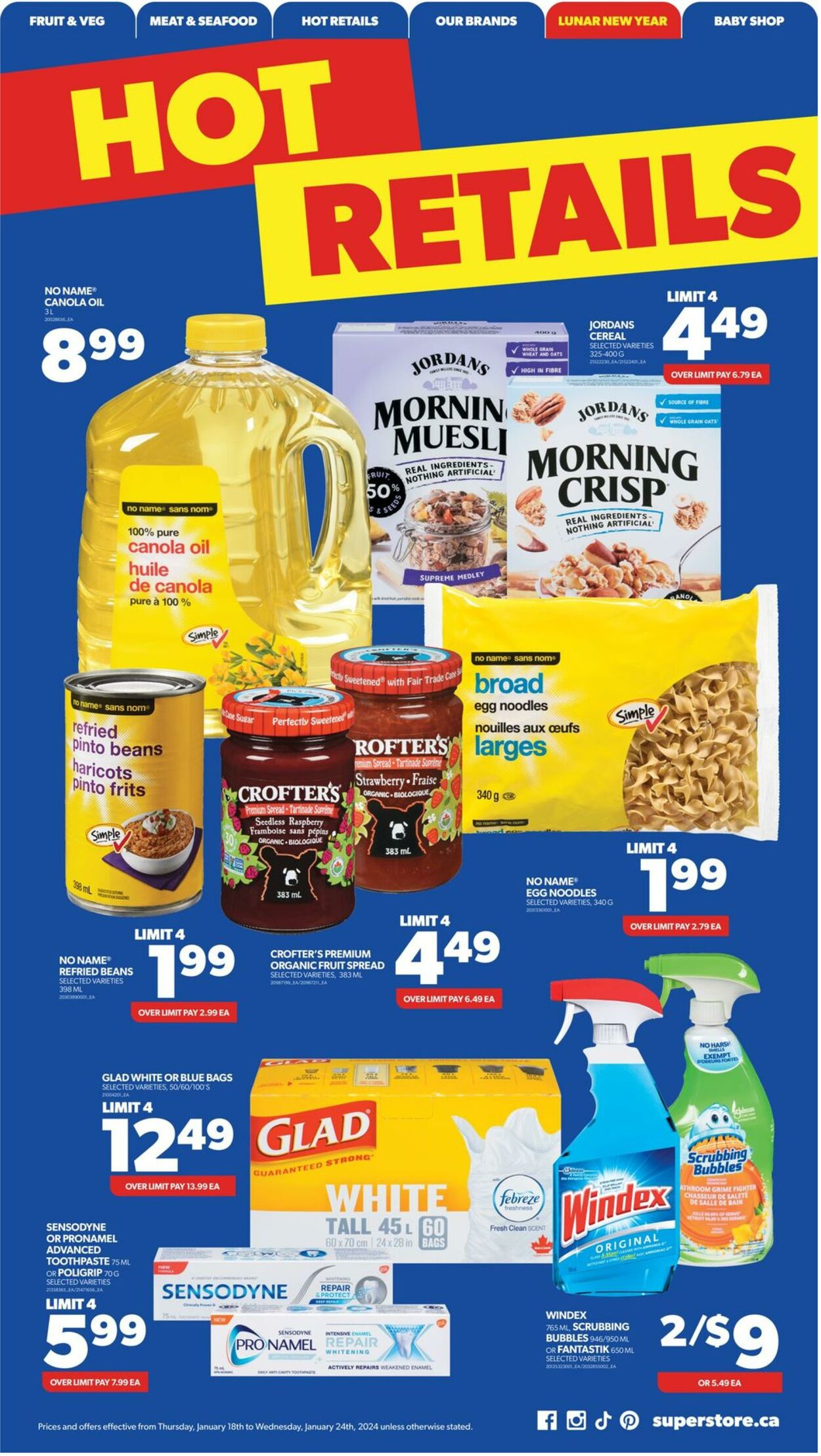 Flyer Real Canadian Superstore 18.01.2024 - 24.01.2024