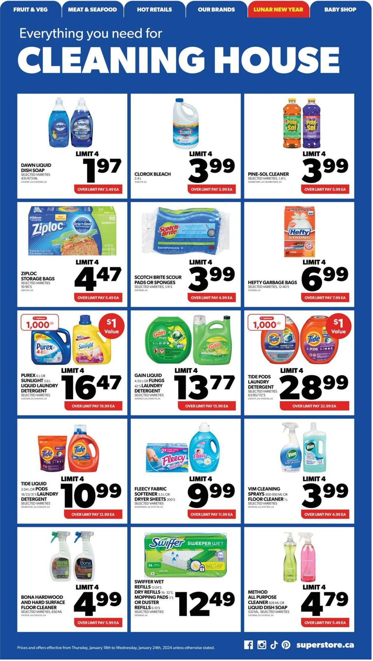 Flyer Real Canadian Superstore 18.01.2024 - 24.01.2024