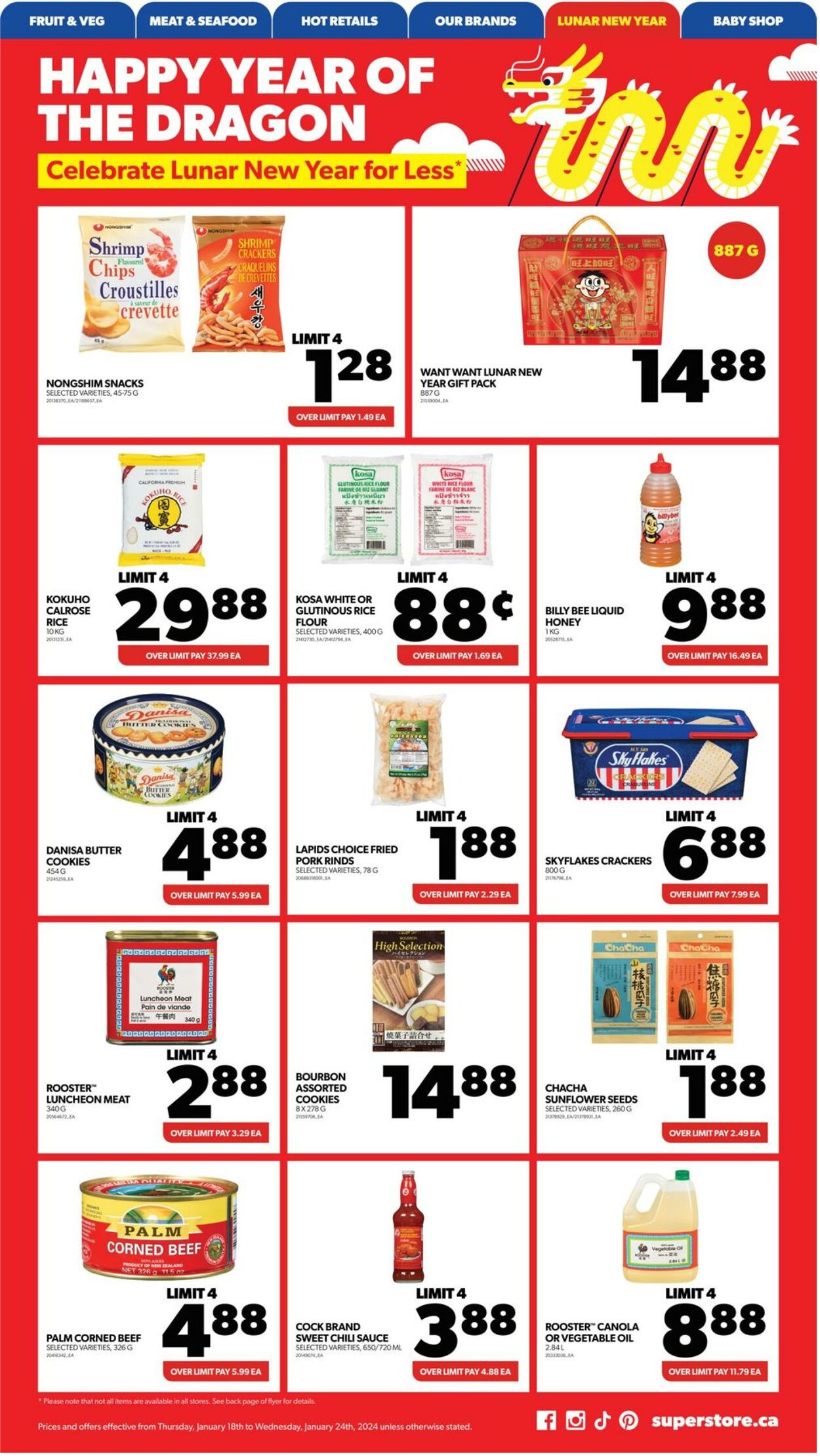 Flyer Real Canadian Superstore 18.01.2024 - 24.01.2024