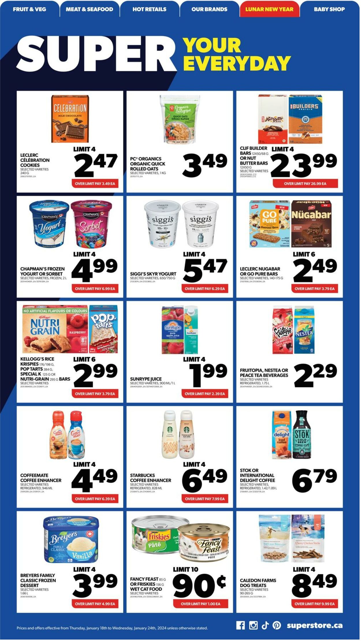 Flyer Real Canadian Superstore 18.01.2024 - 24.01.2024