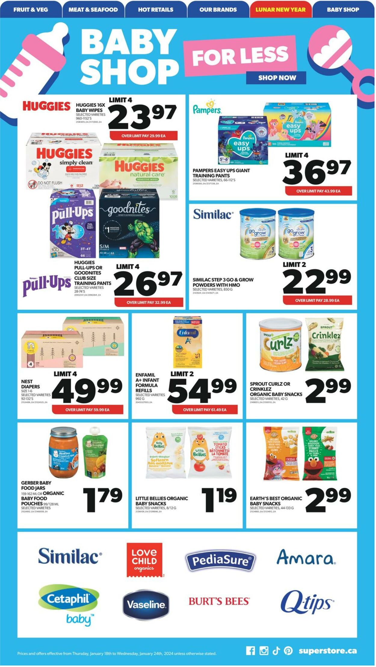 Flyer Real Canadian Superstore 18.01.2024 - 24.01.2024