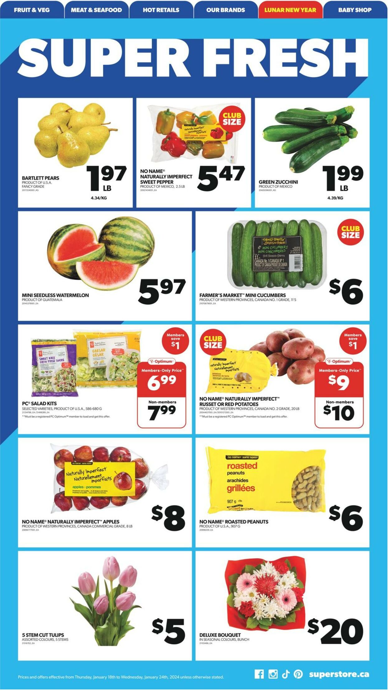 Flyer Real Canadian Superstore 18.01.2024 - 24.01.2024