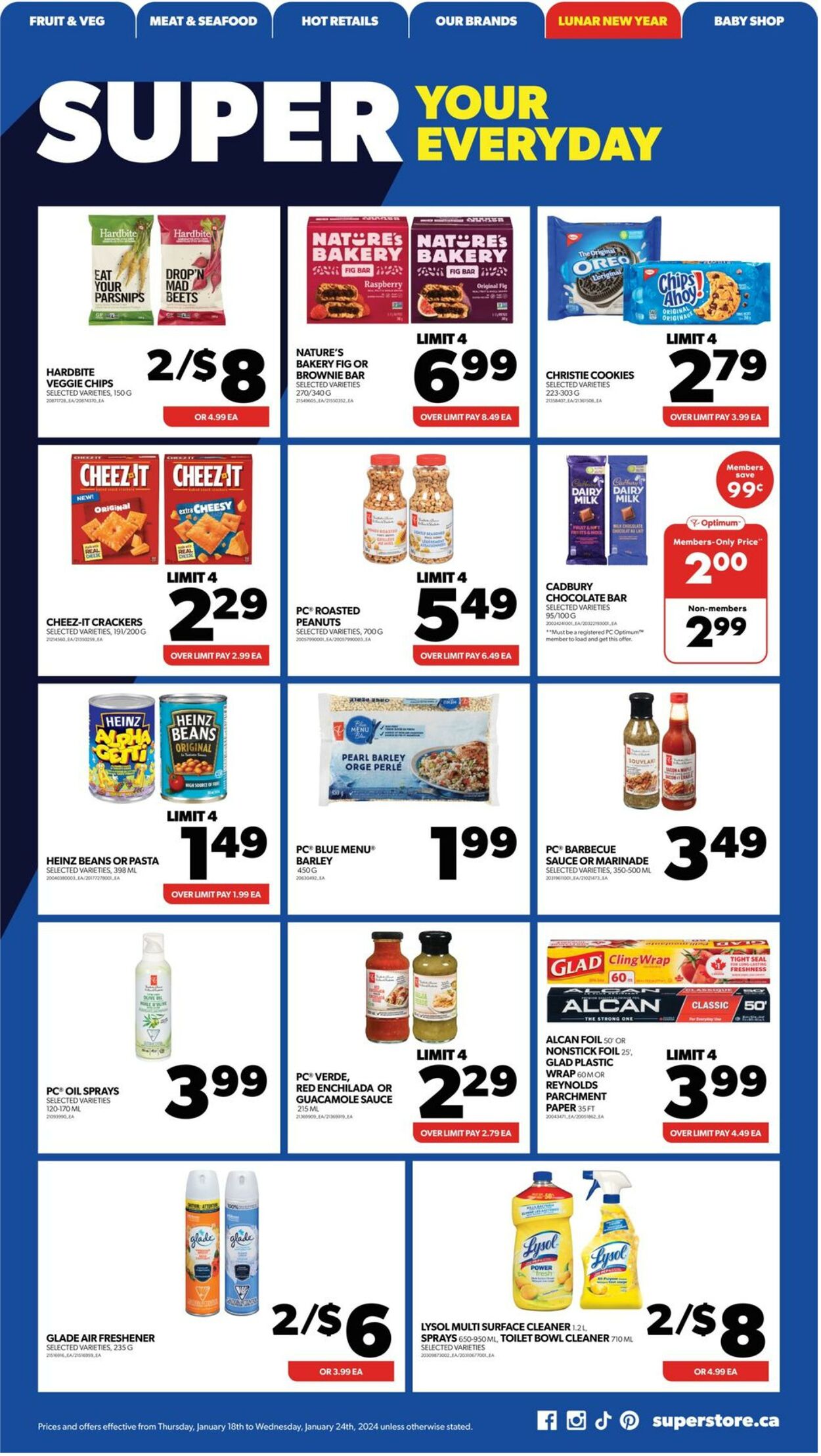 Flyer Real Canadian Superstore 18.01.2024 - 24.01.2024