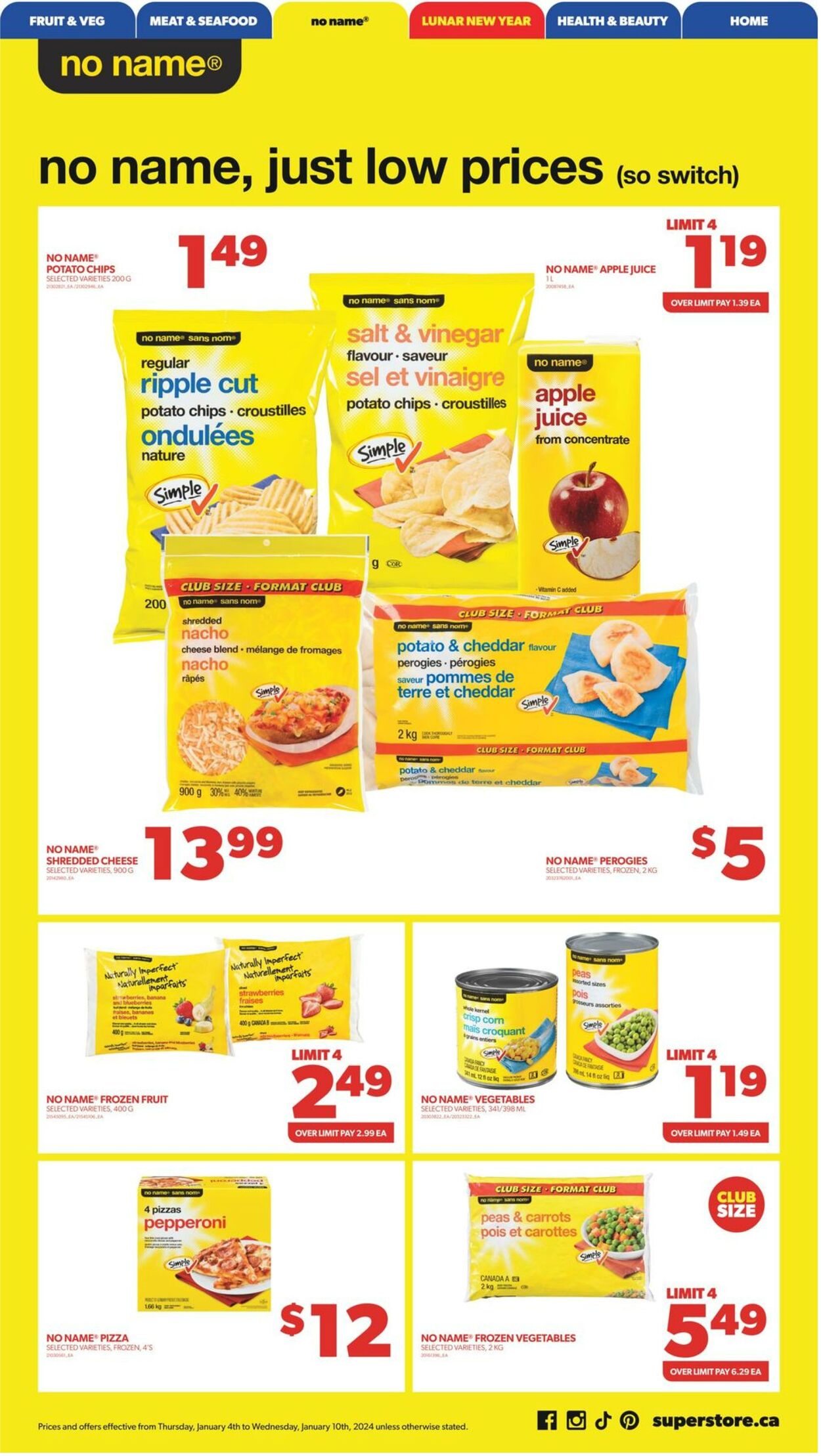 Flyer Real Canadian Superstore 04.01.2024 - 10.01.2024