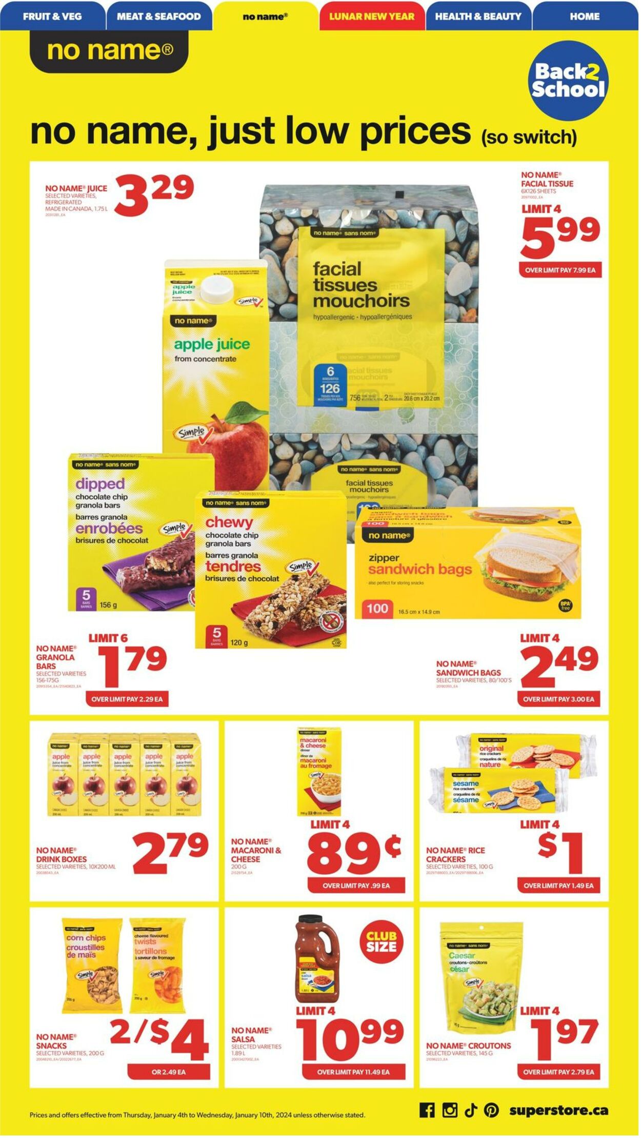 Flyer Real Canadian Superstore 04.01.2024 - 10.01.2024