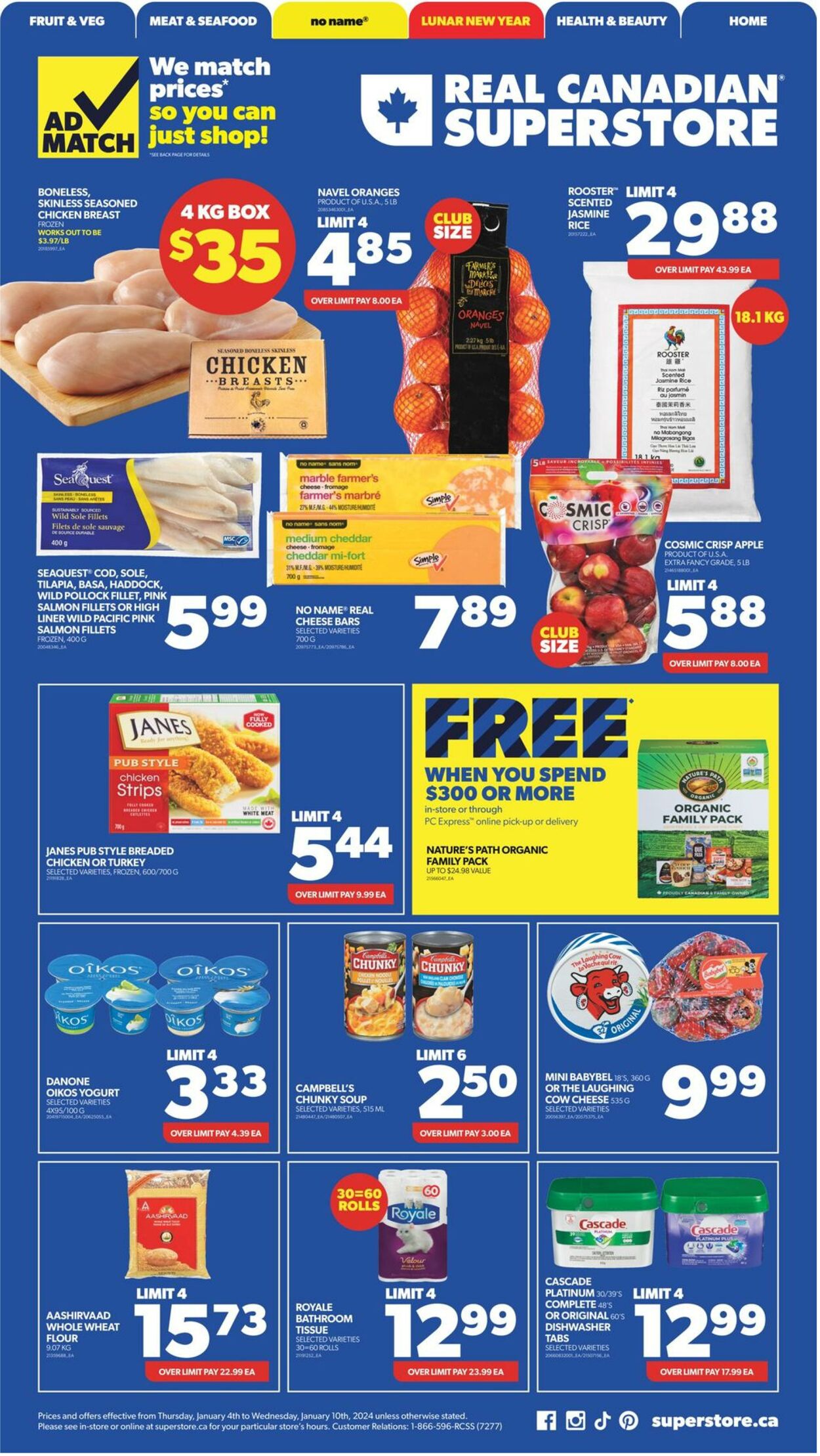 Flyer Real Canadian Superstore 04.01.2024 - 10.01.2024