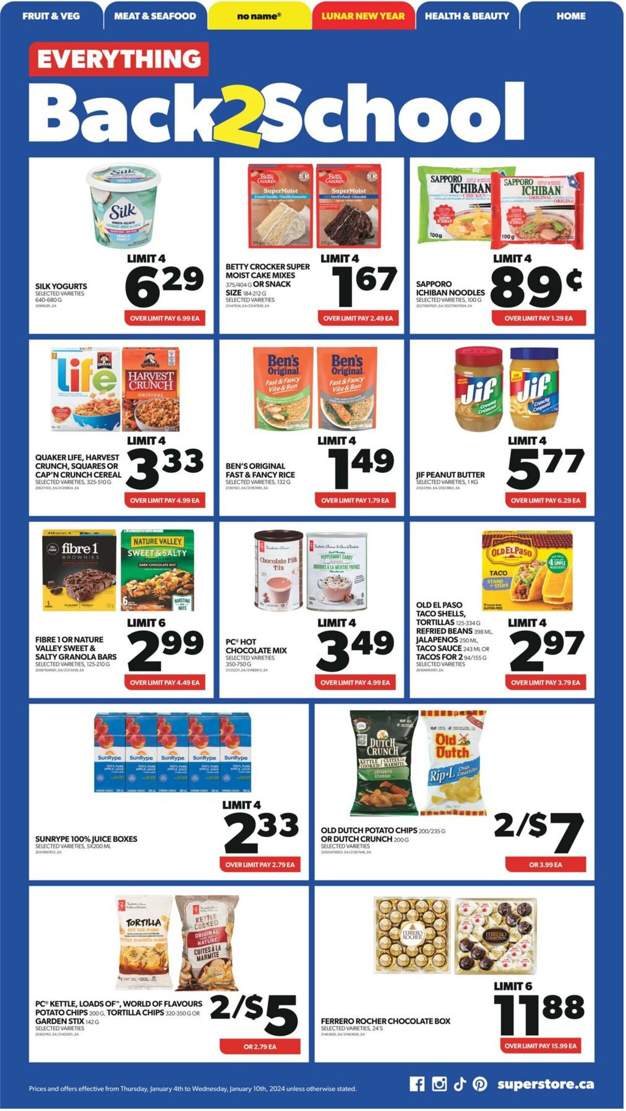 Flyer Real Canadian Superstore 04.01.2024 - 10.01.2024