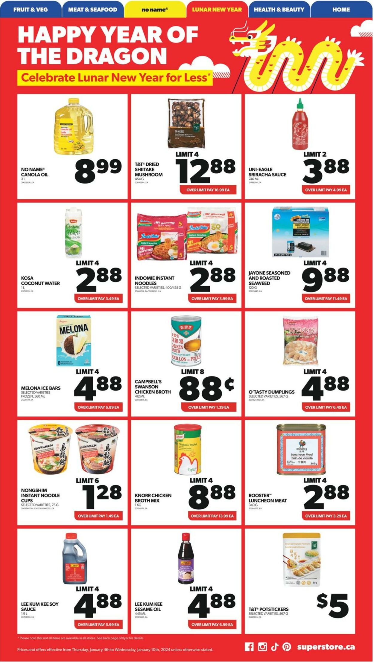 Flyer Real Canadian Superstore 04.01.2024 - 10.01.2024