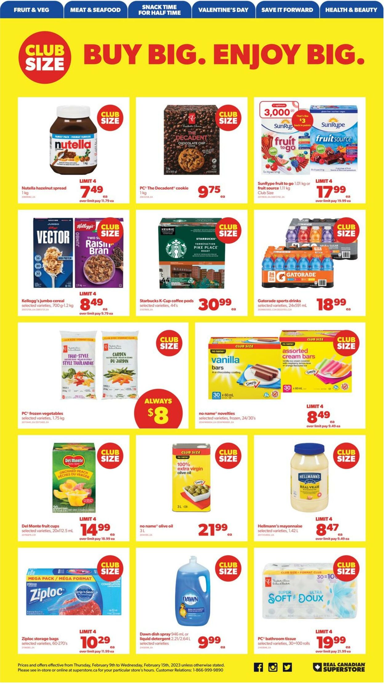 Flyer Real Canadian Superstore 09.02.2023 - 15.02.2023