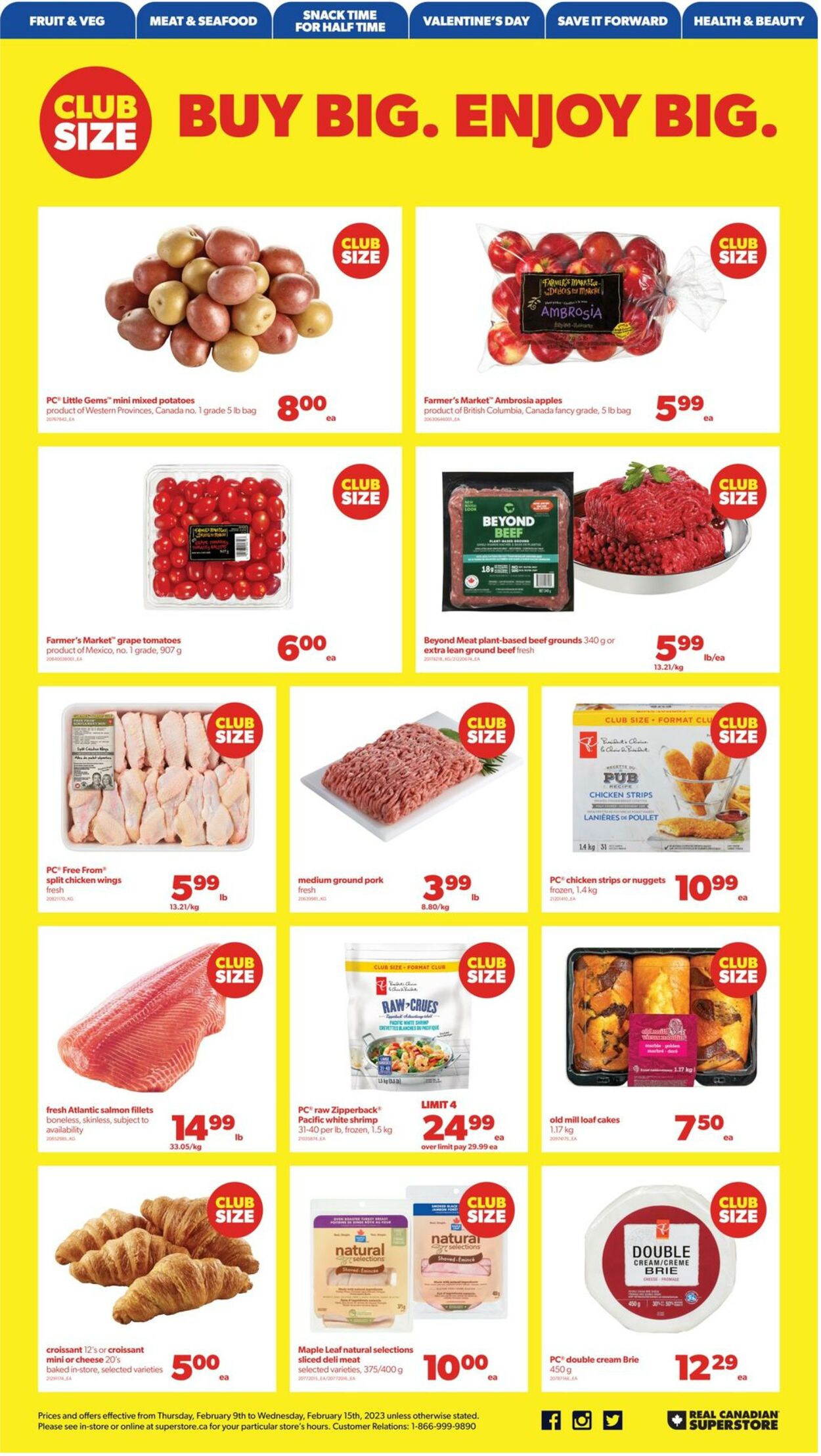 Flyer Real Canadian Superstore 09.02.2023 - 15.02.2023