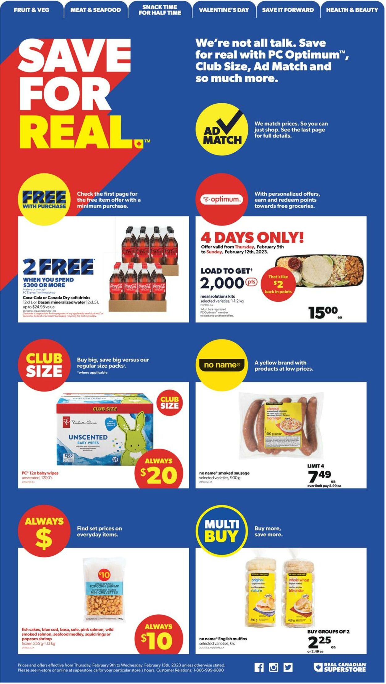 Flyer Real Canadian Superstore 09.02.2023 - 15.02.2023