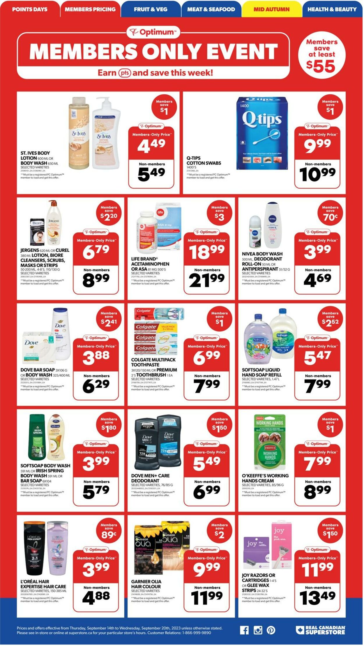 Flyer Real Canadian Superstore 14.09.2023 - 20.09.2023