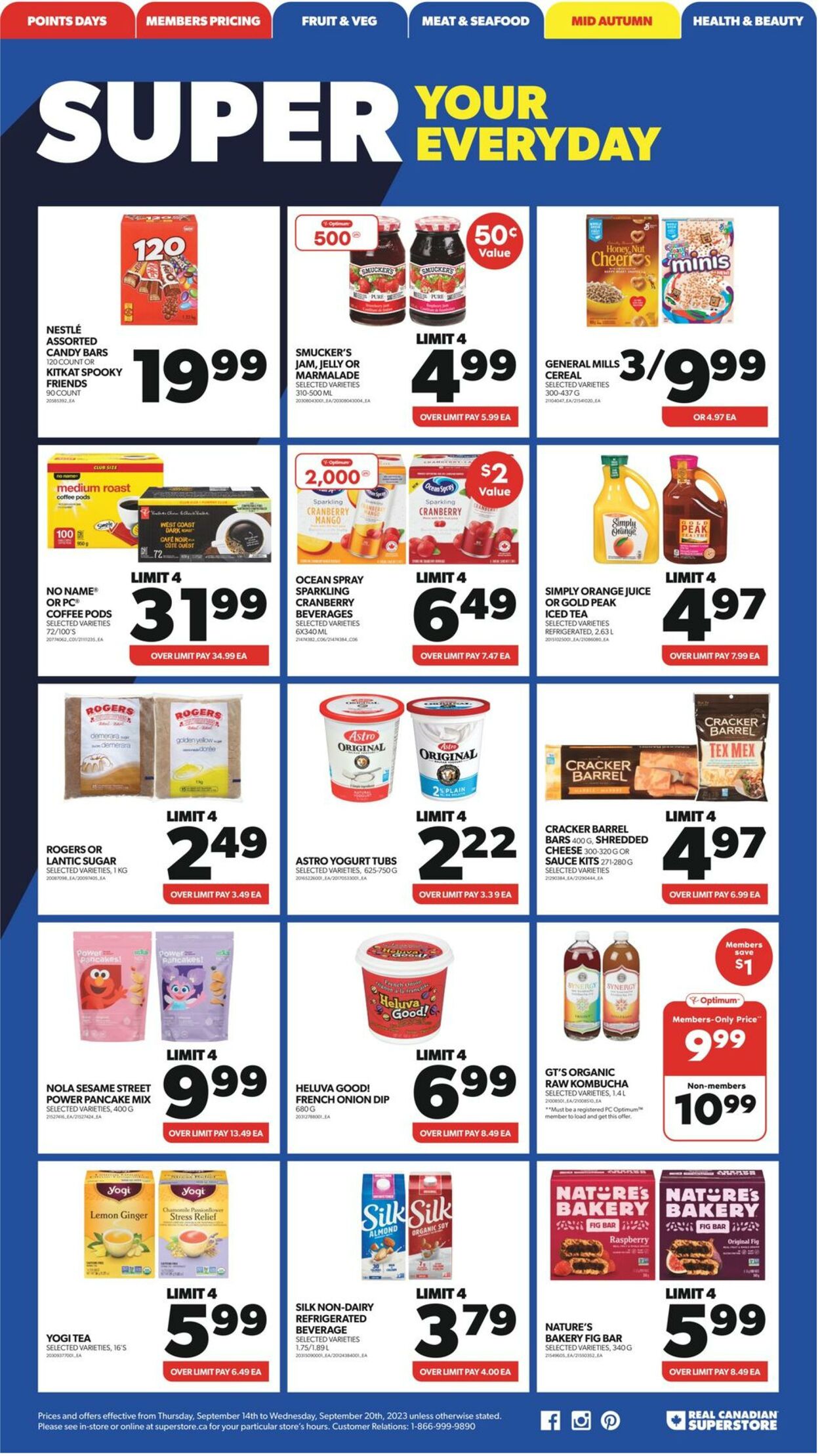 Flyer Real Canadian Superstore 14.09.2023 - 20.09.2023