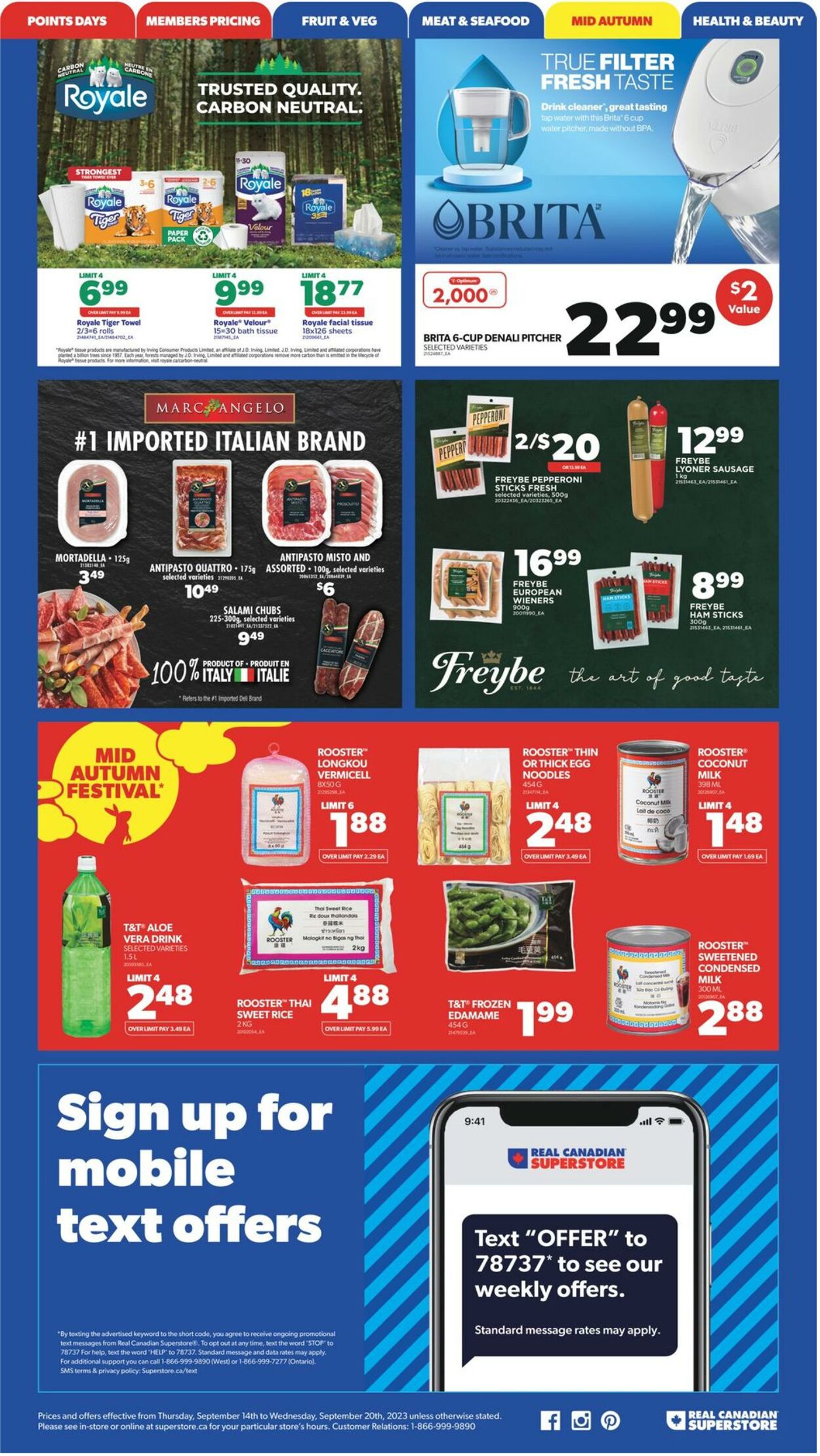 Flyer Real Canadian Superstore 14.09.2023 - 20.09.2023