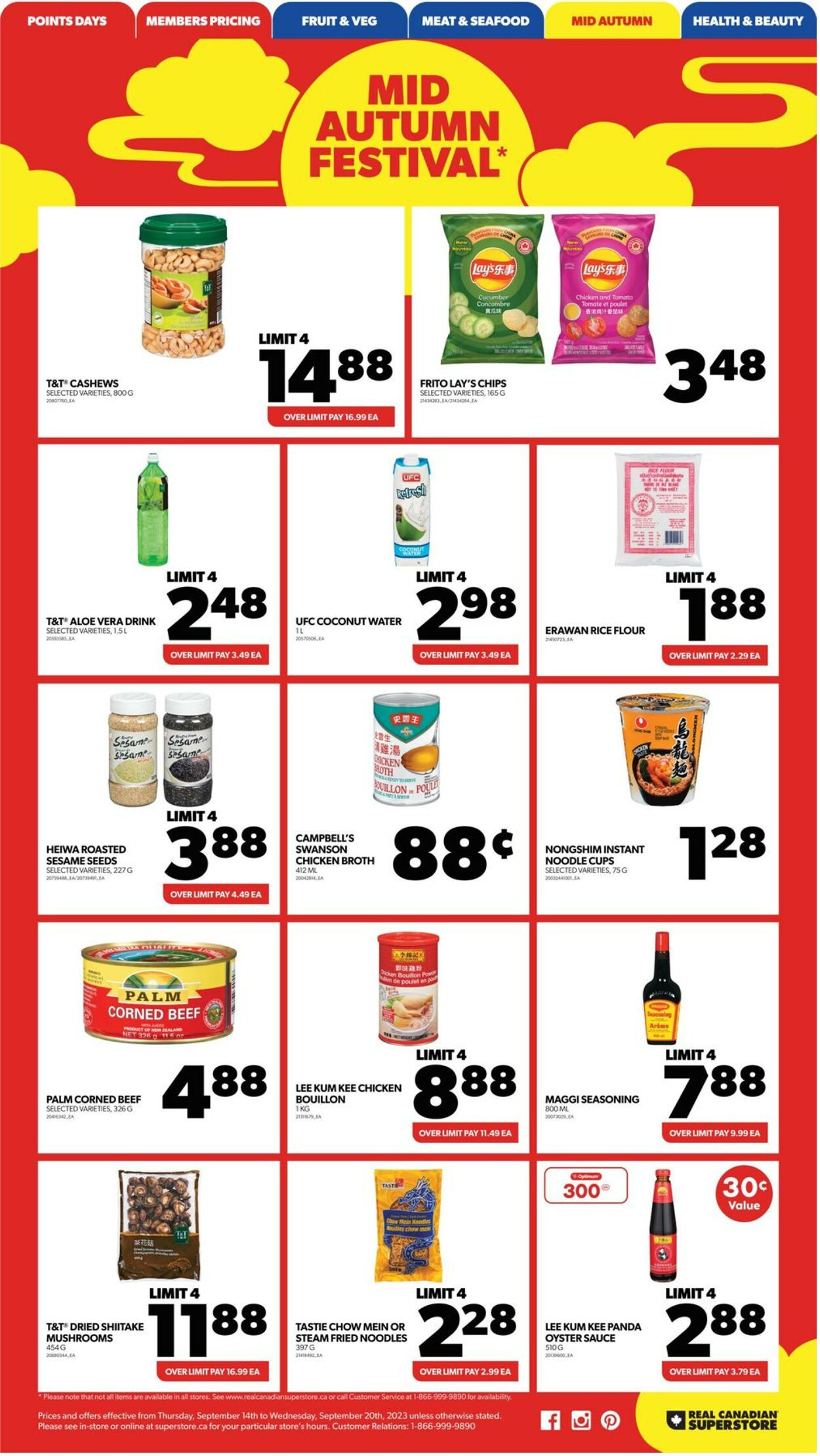 Flyer Real Canadian Superstore 14.09.2023 - 20.09.2023