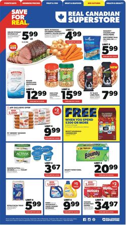 Flyer Real Canadian Superstore 14.09.2023 - 20.09.2023