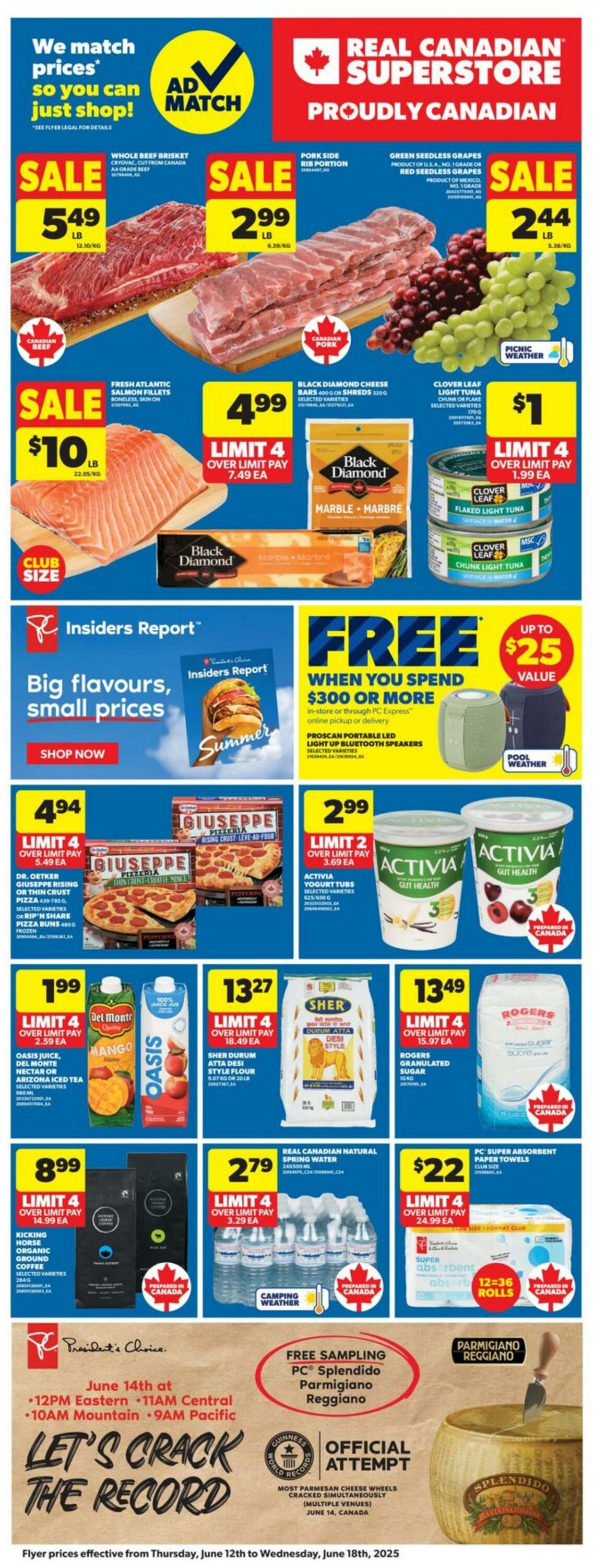 Flyer Real Canadian Superstore 12.06.2025 - 18.06.2025