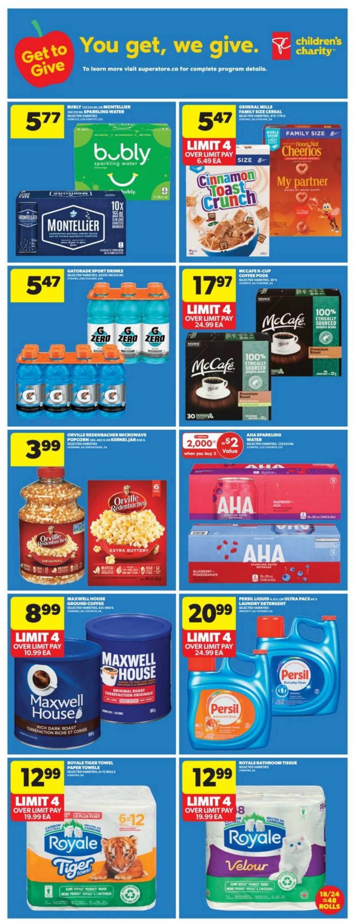 Flyer Real Canadian Superstore 11.07.2024 - 17.07.2024