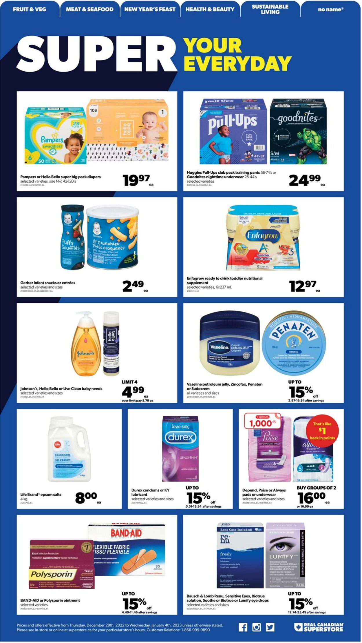 Flyer Real Canadian Superstore 29.12.2022 - 04.01.2023