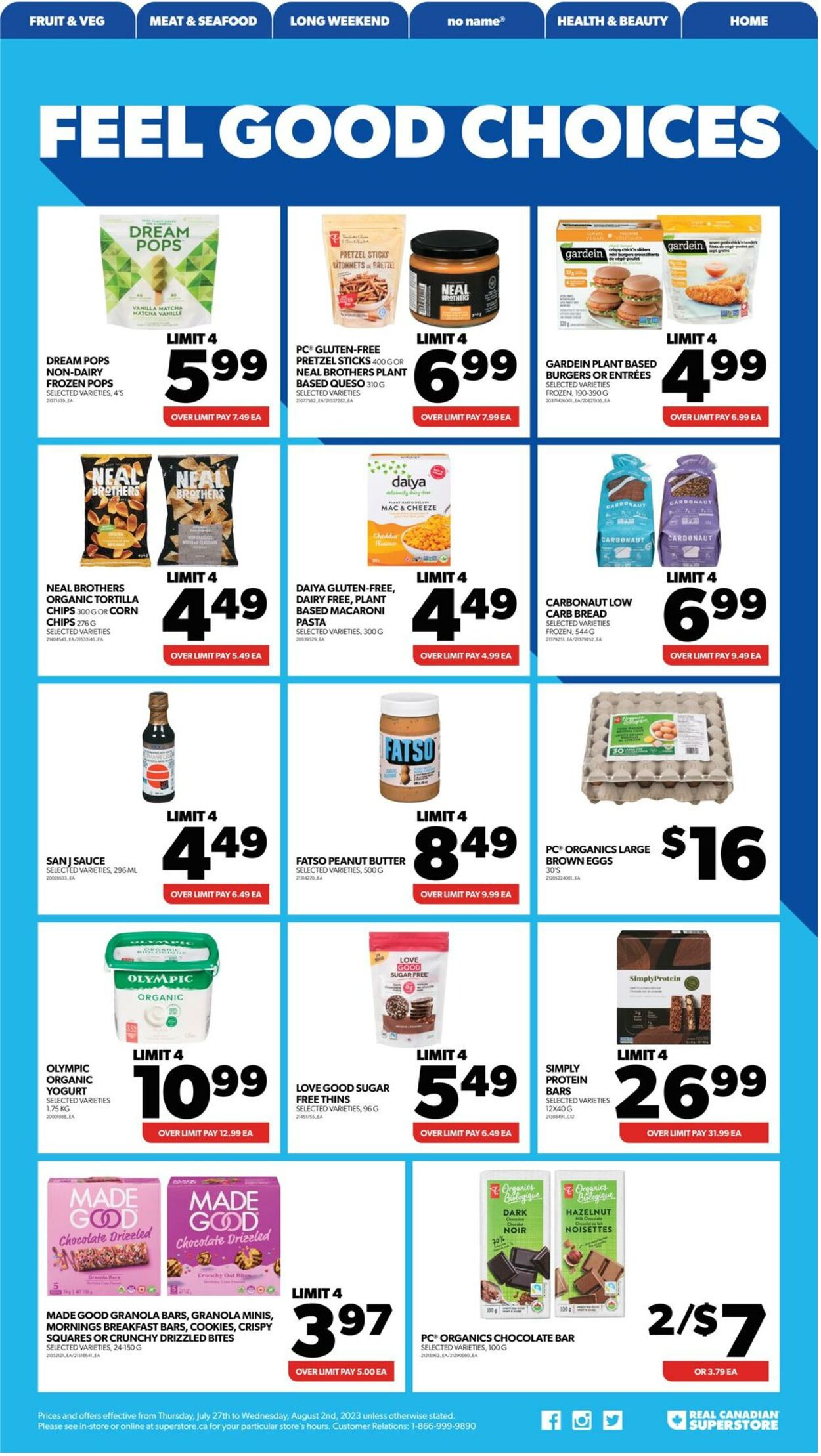 Flyer Real Canadian Superstore 27.07.2023 - 02.08.2023