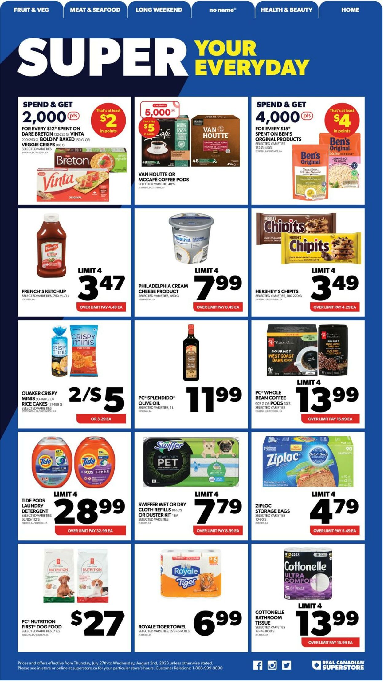 Flyer Real Canadian Superstore 27.07.2023 - 02.08.2023