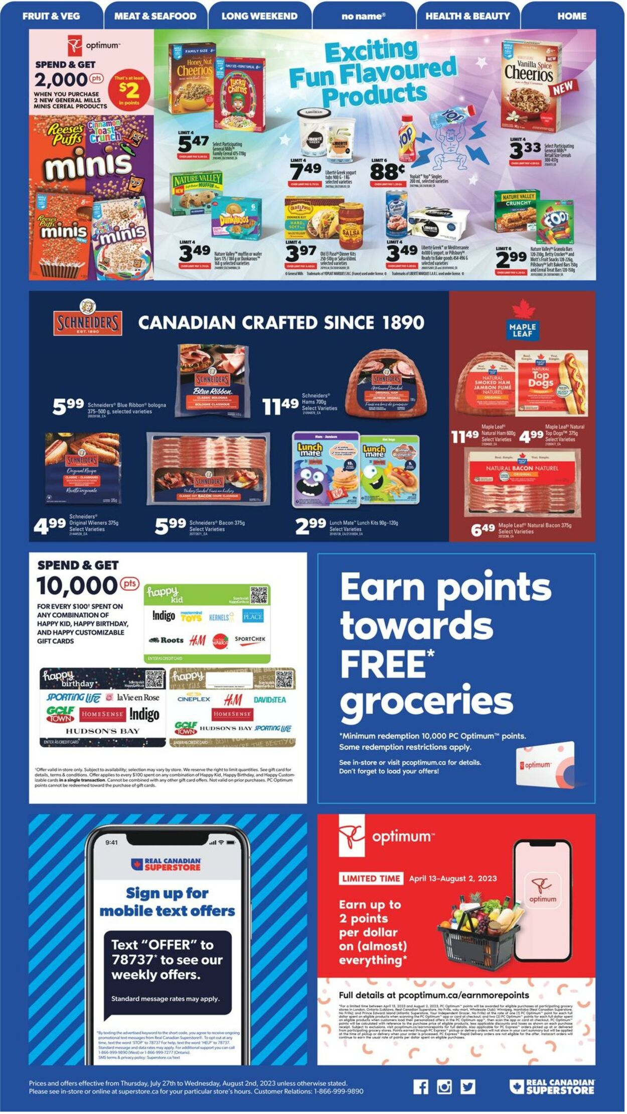 Flyer Real Canadian Superstore 27.07.2023 - 02.08.2023