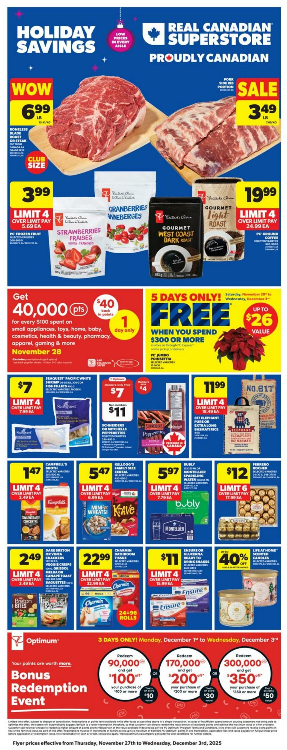 Flyer Real Canadian Superstore 27.11.2025 - 03.12.2025