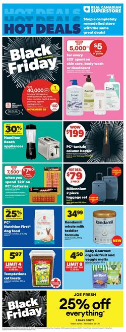 Flyer Real Canadian Superstore 27.11.2025 - 03.12.2025