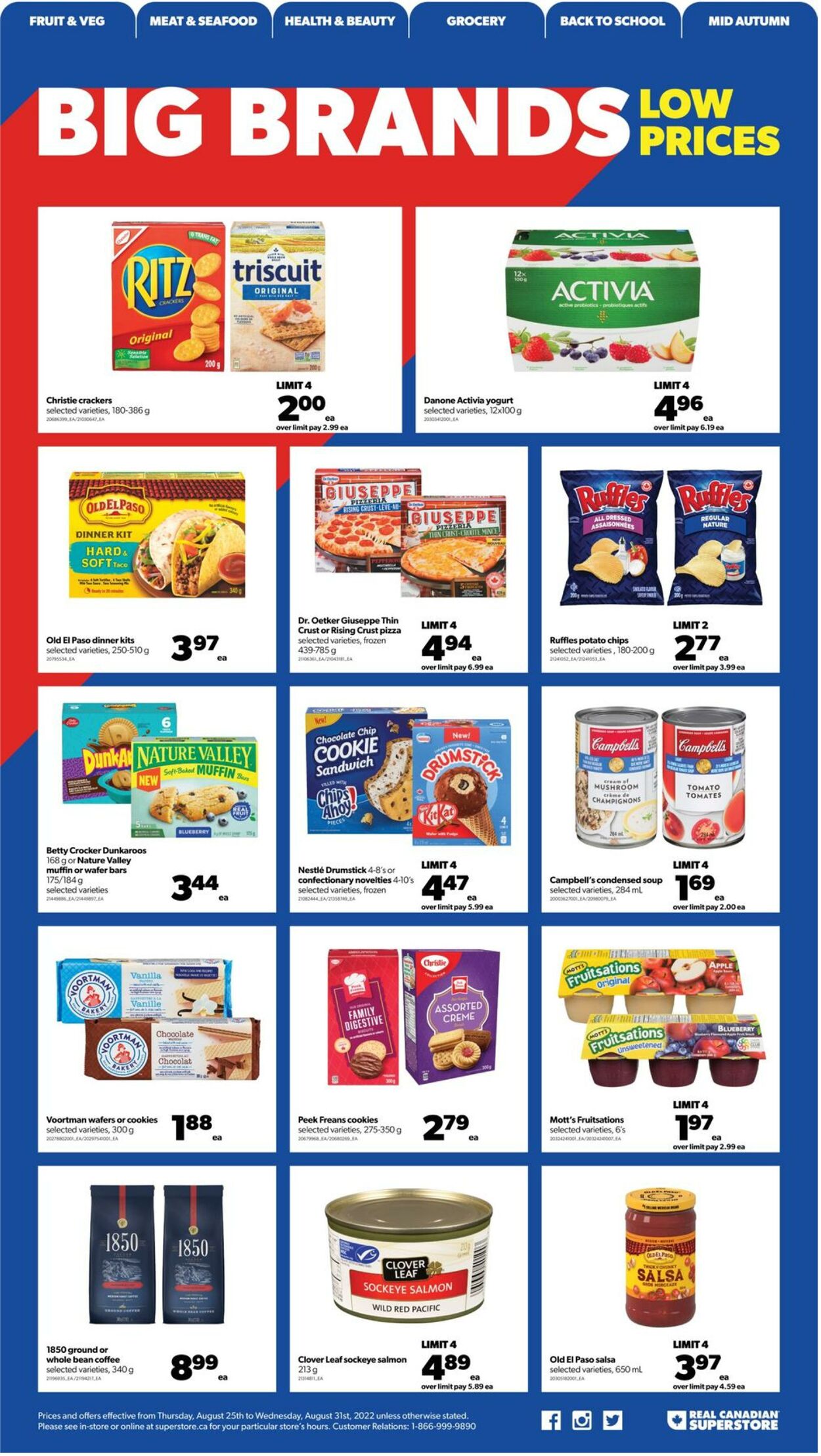 Flyer Real Canadian Superstore 25.08.2022 - 31.08.2022
