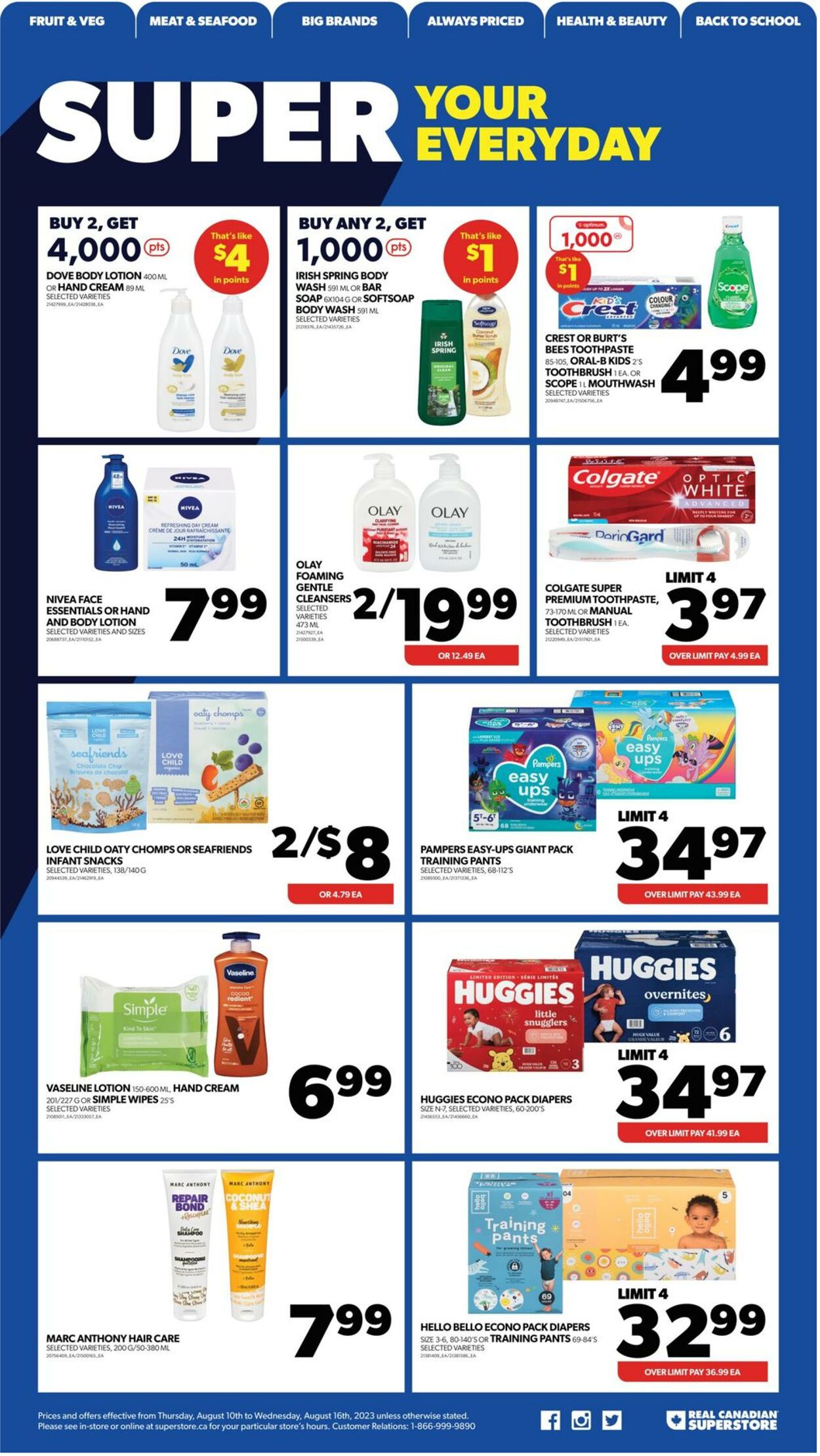 Flyer Real Canadian Superstore 10.08.2023 - 16.08.2023