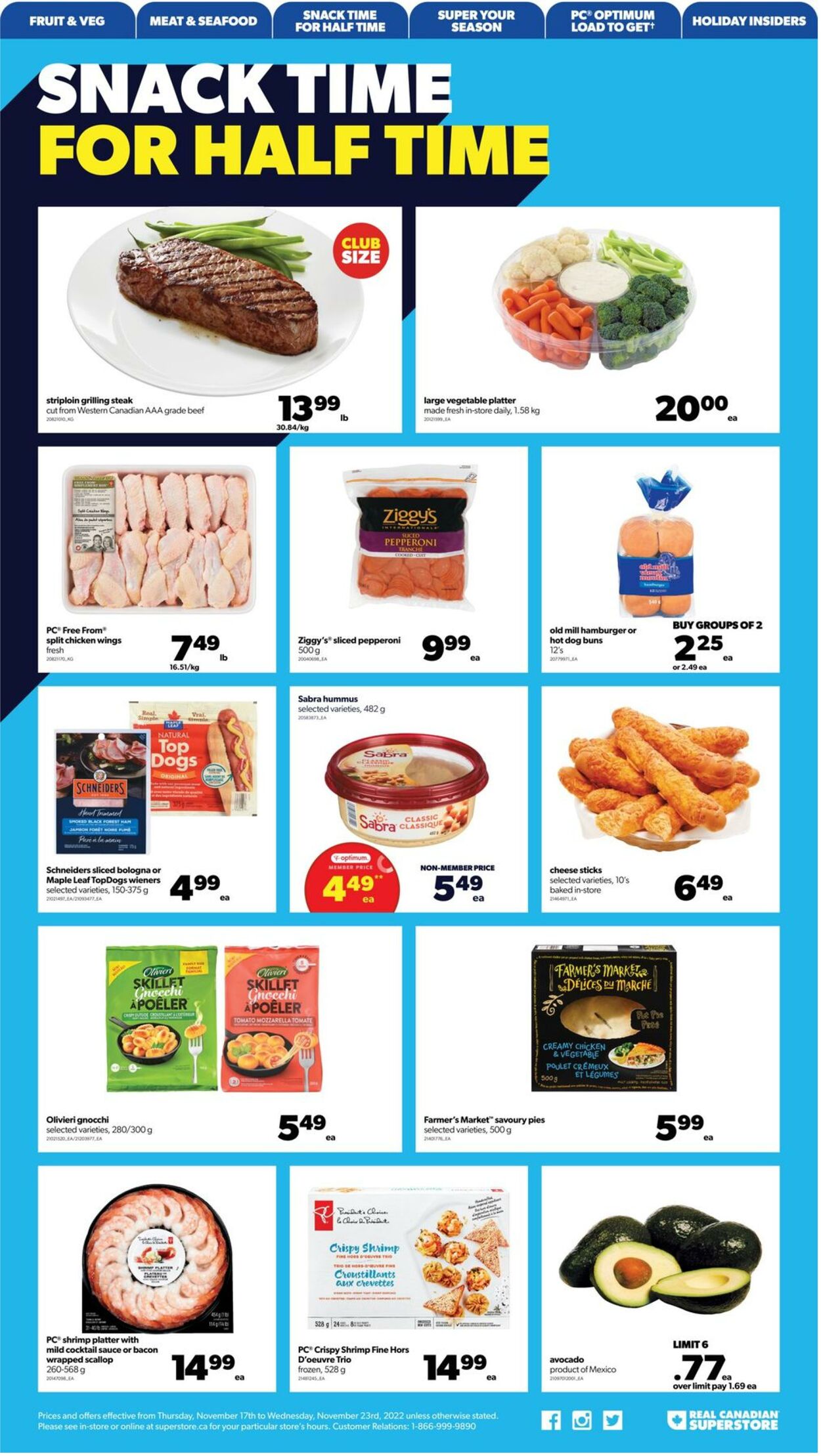 Flyer Real Canadian Superstore 17.11.2022 - 23.11.2022