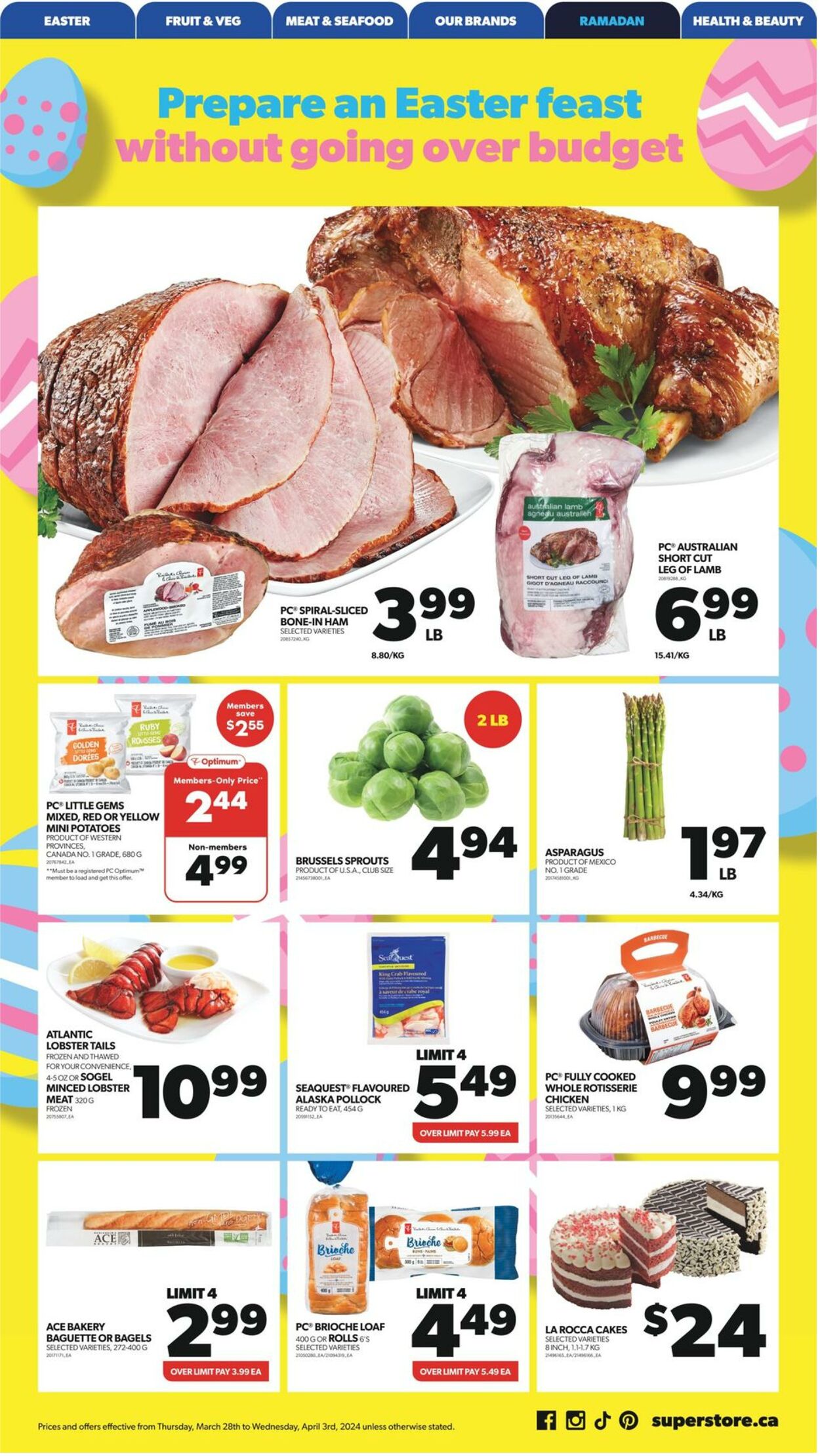 Flyer Real Canadian Superstore 28.03.2024 - 03.04.2024