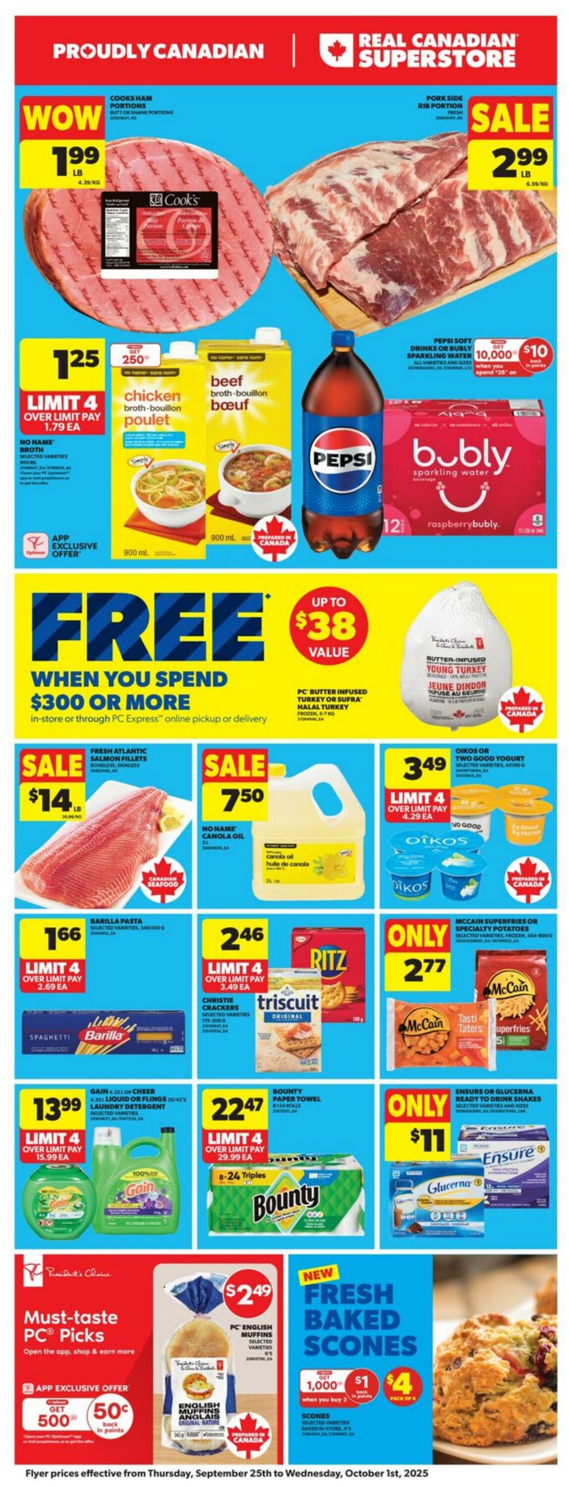 Flyer Real Canadian Superstore 25.09.2025 - 01.10.2025