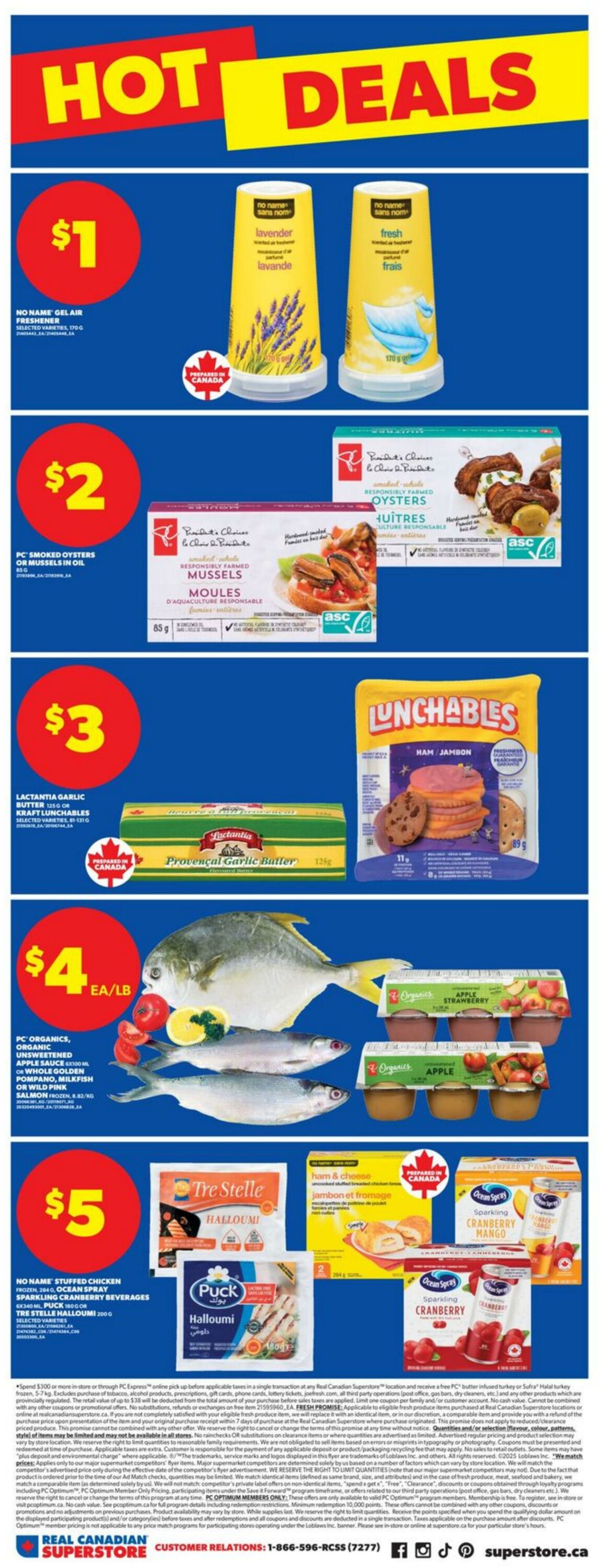 Flyer Real Canadian Superstore 25.09.2025 - 01.10.2025