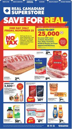 Flyer Real Canadian Superstore 24.11.2022-30.11.2022