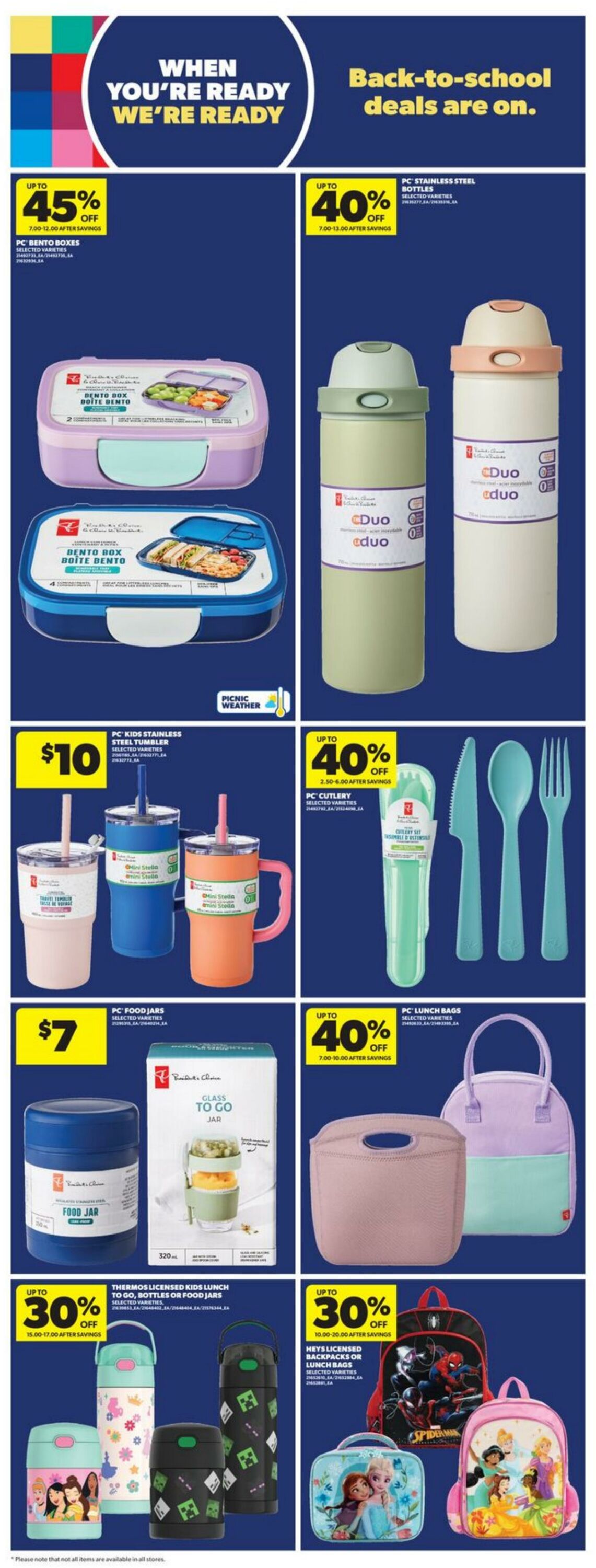 Flyer Real Canadian Superstore 31.07.2025 - 06.08.2025