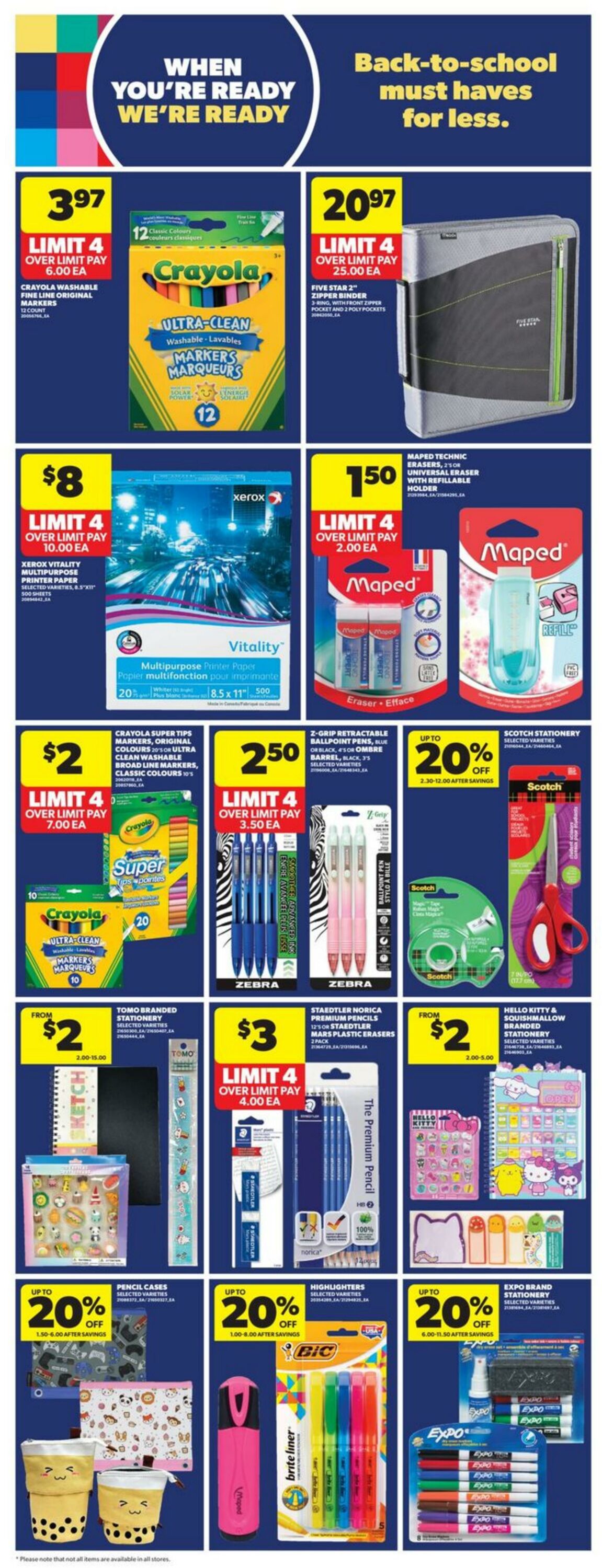 Flyer Real Canadian Superstore 31.07.2025 - 06.08.2025