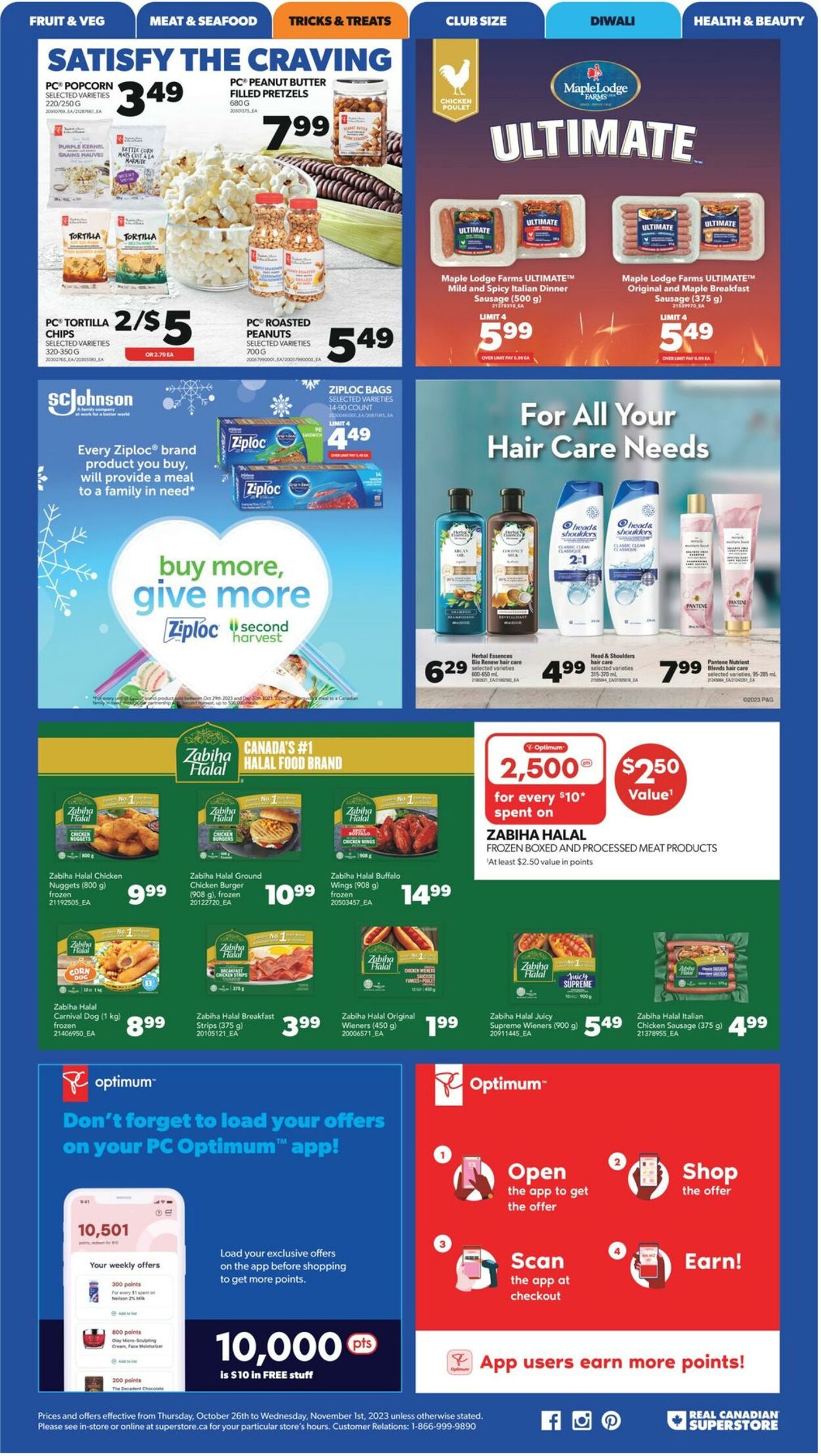 Flyer Real Canadian Superstore 26.10.2023 - 01.11.2023