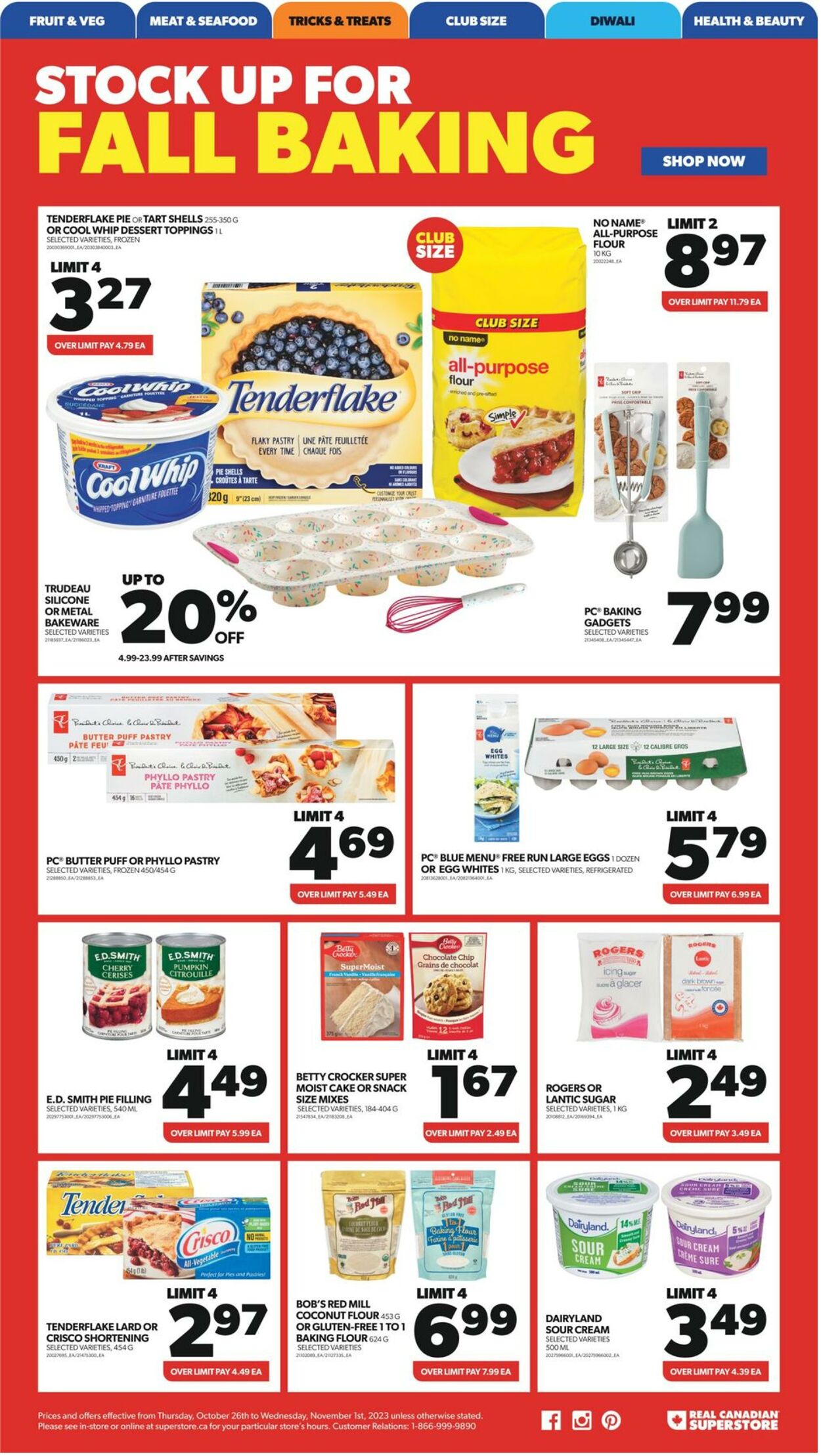 Flyer Real Canadian Superstore 26.10.2023 - 01.11.2023